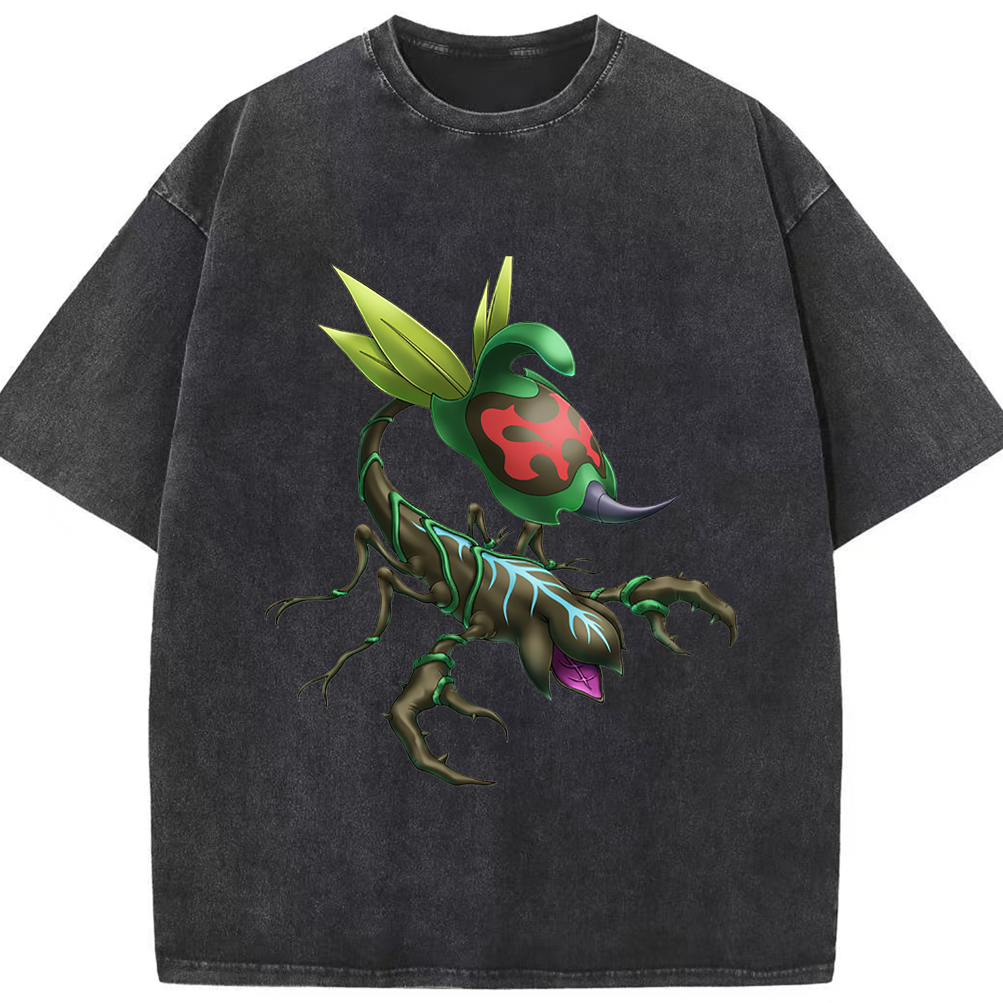 （画像用） 遊☆戯☆王 Yu-Gi-Oh! 綿100% ヴィンテージ風 半袖Tシャツ（フロントプリント）