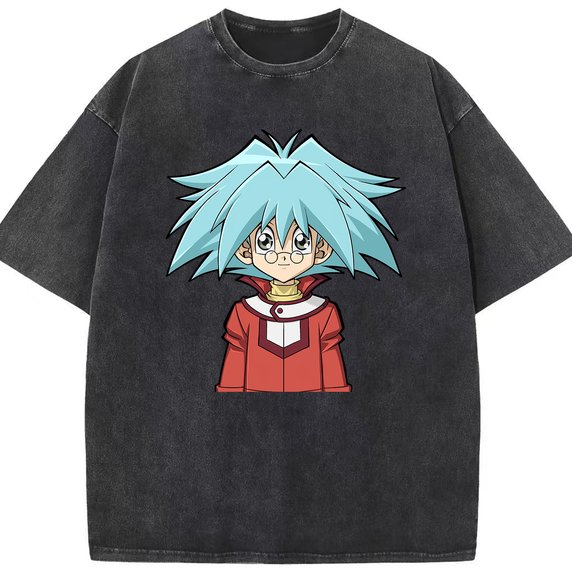 （画像用） 遊☆戯☆王 Yu-Gi-Oh! 綿100% ヴィンテージ風 半袖Tシャツ（フロントプリント）