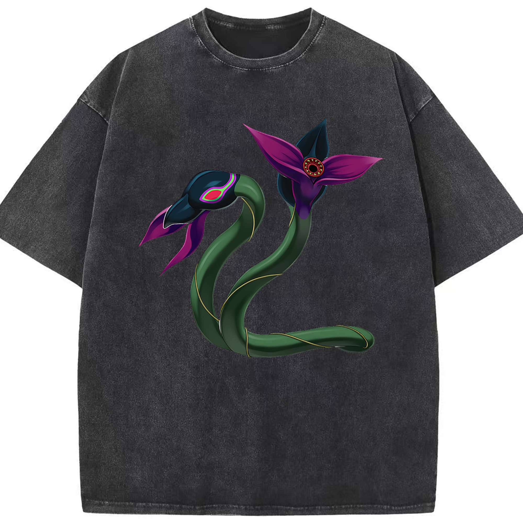 （画像用） 遊☆戯☆王 Yu-Gi-Oh! 綿100% ヴィンテージ風 半袖Tシャツ（フロントプリント）