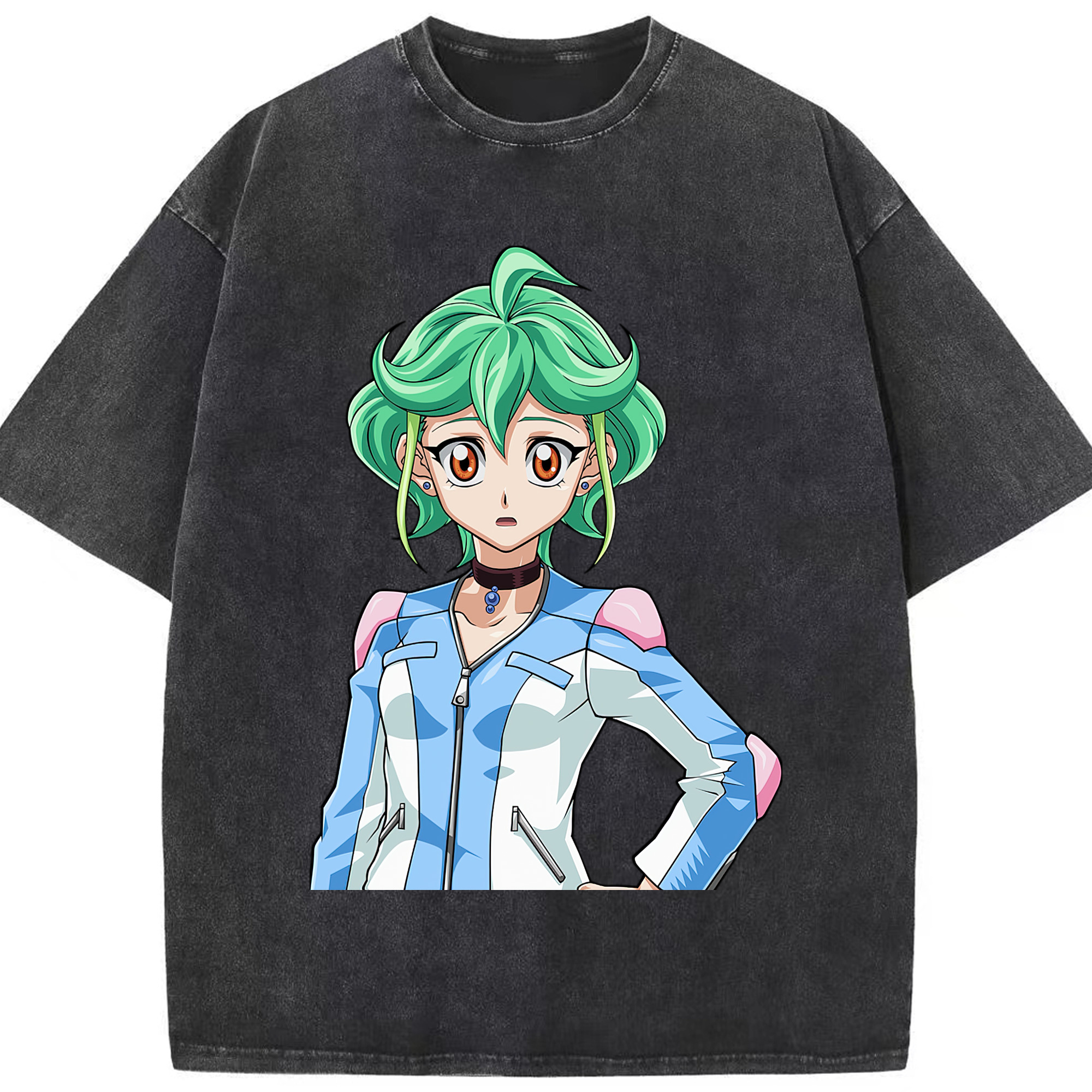 （画像用） 遊☆戯☆王 Yu-Gi-Oh! 綿100% ヴィンテージ風 半袖Tシャツ（フロントプリント）