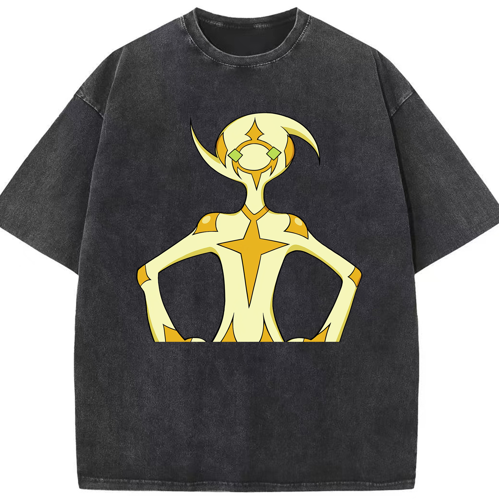 （画像用） 遊☆戯☆王 Yu-Gi-Oh! 綿100% ヴィンテージ風 半袖Tシャツ（フロントプリント）