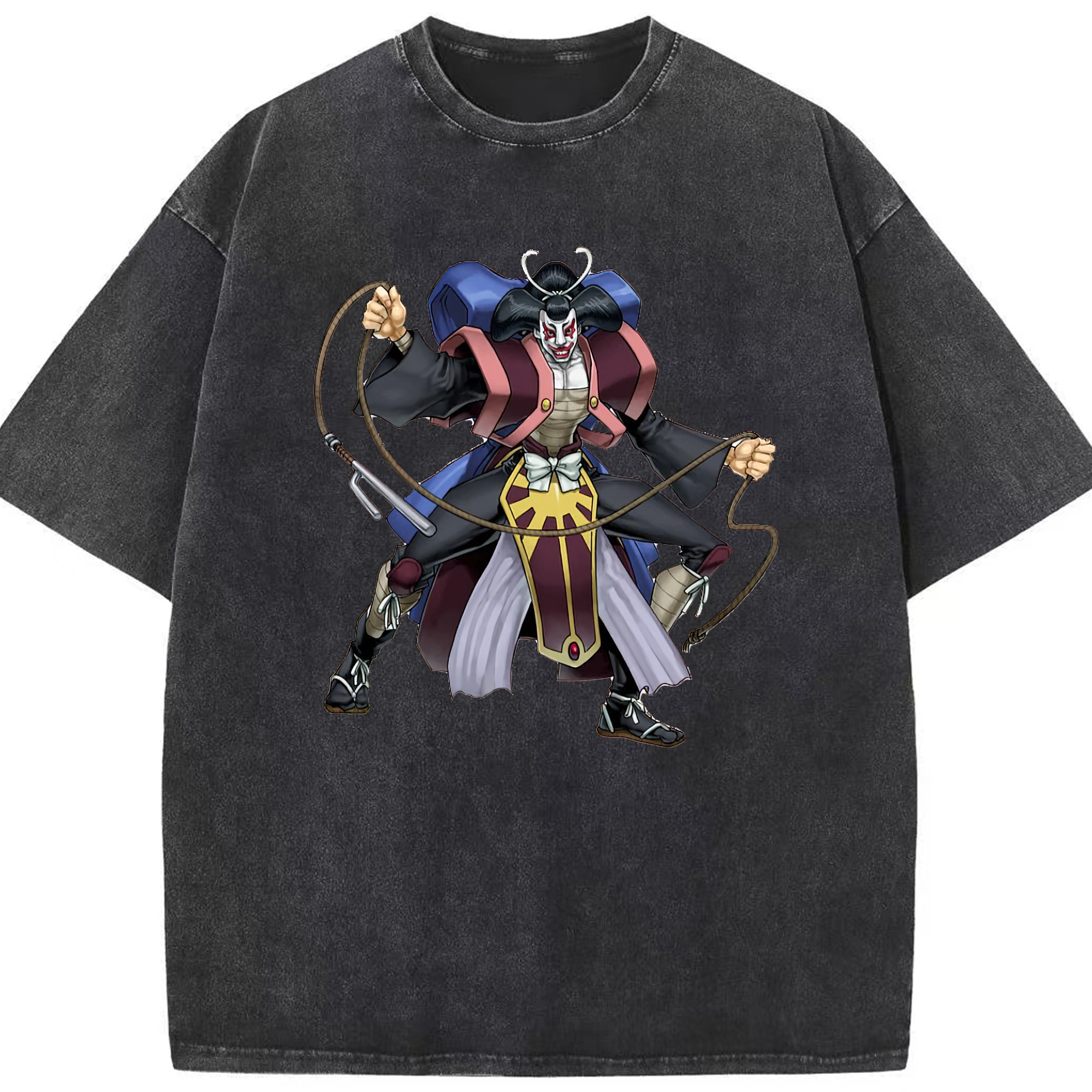 （画像用） 遊☆戯☆王 Yu-Gi-Oh! 綿100% ヴィンテージ風 半袖Tシャツ（フロントプリント）