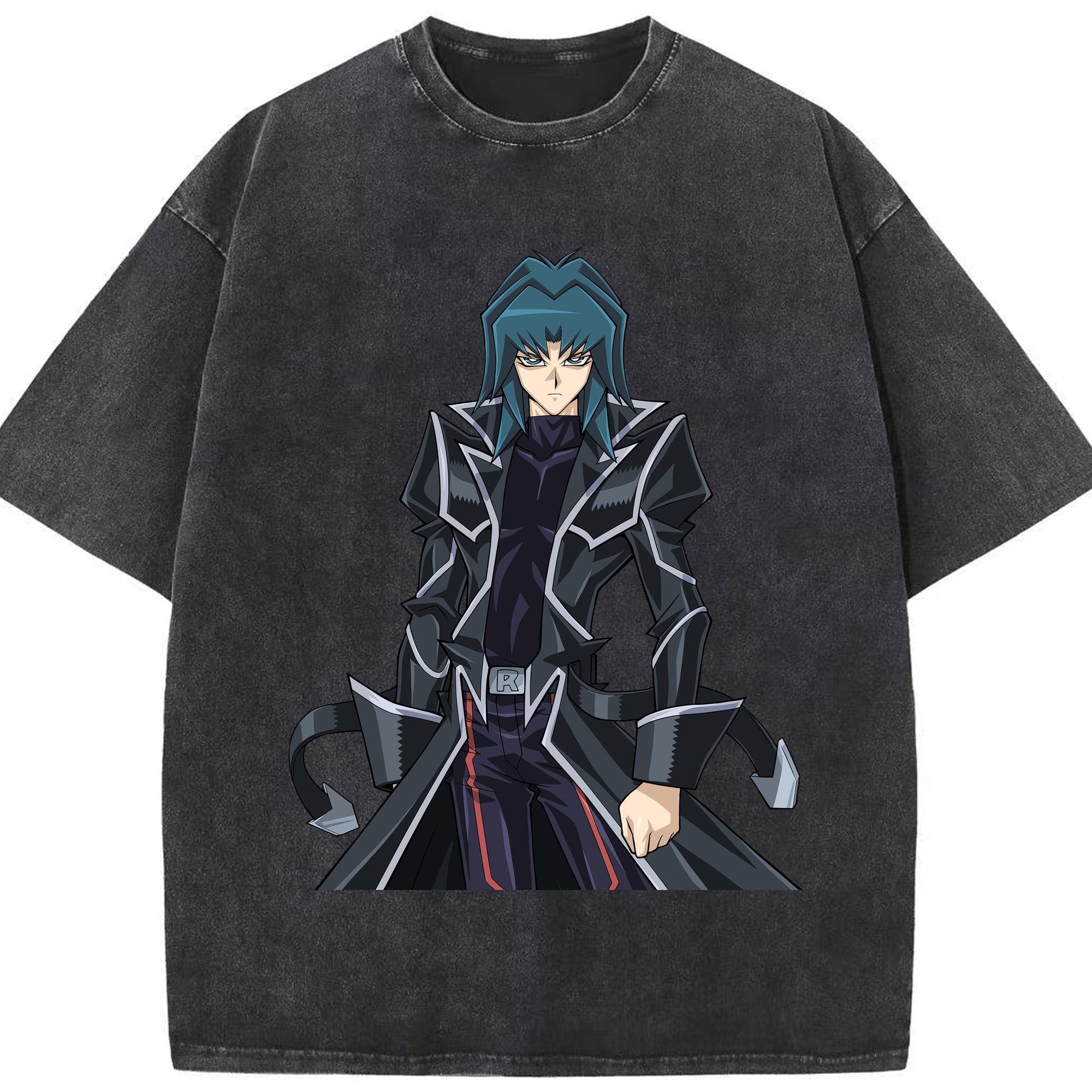（画像用） 遊☆戯☆王 Yu-Gi-Oh! 綿100% ヴィンテージ風 半袖Tシャツ（フロントプリント）