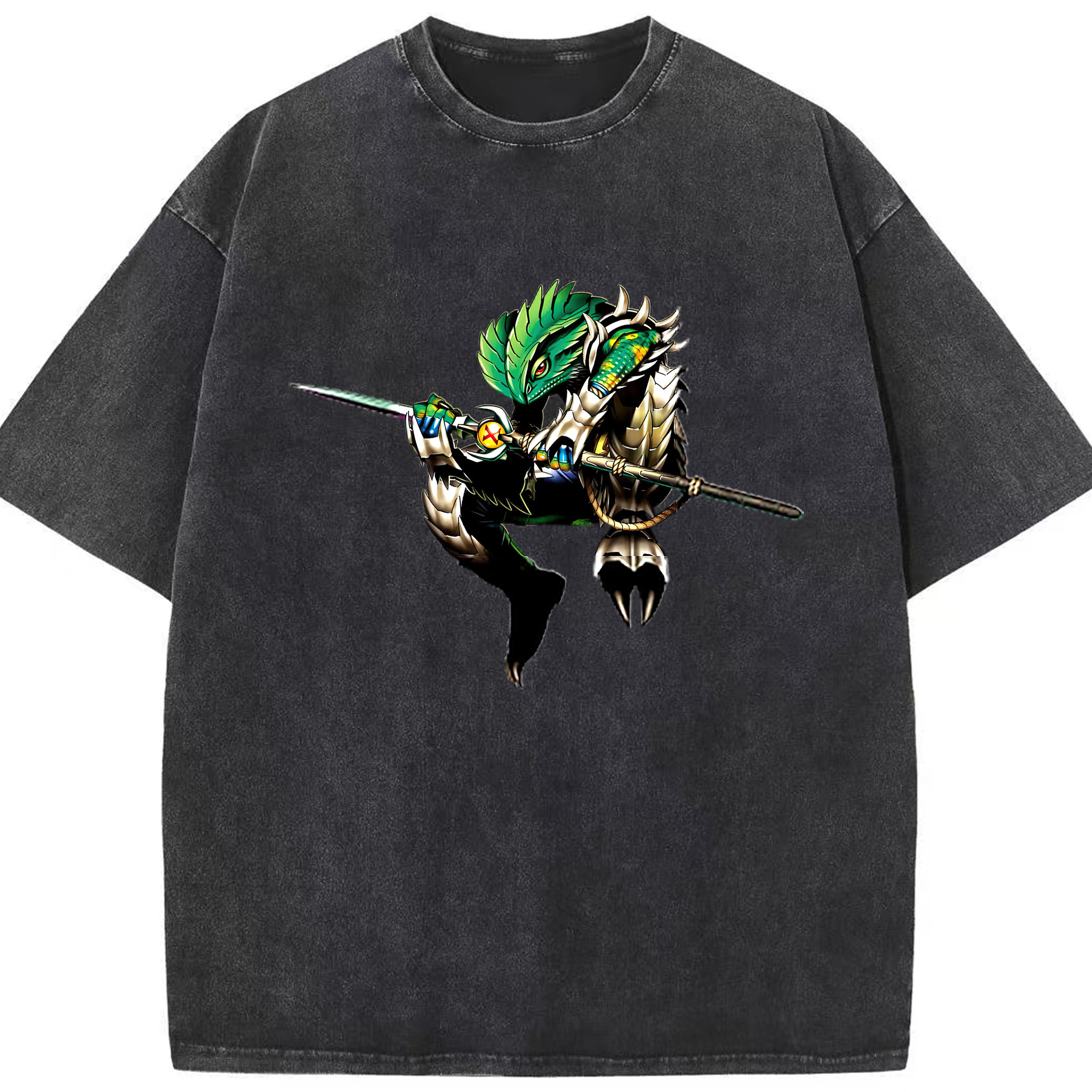 （画像用） 遊☆戯☆王 Yu-Gi-Oh! 綿100% ヴィンテージ風 半袖Tシャツ（フロントプリント）