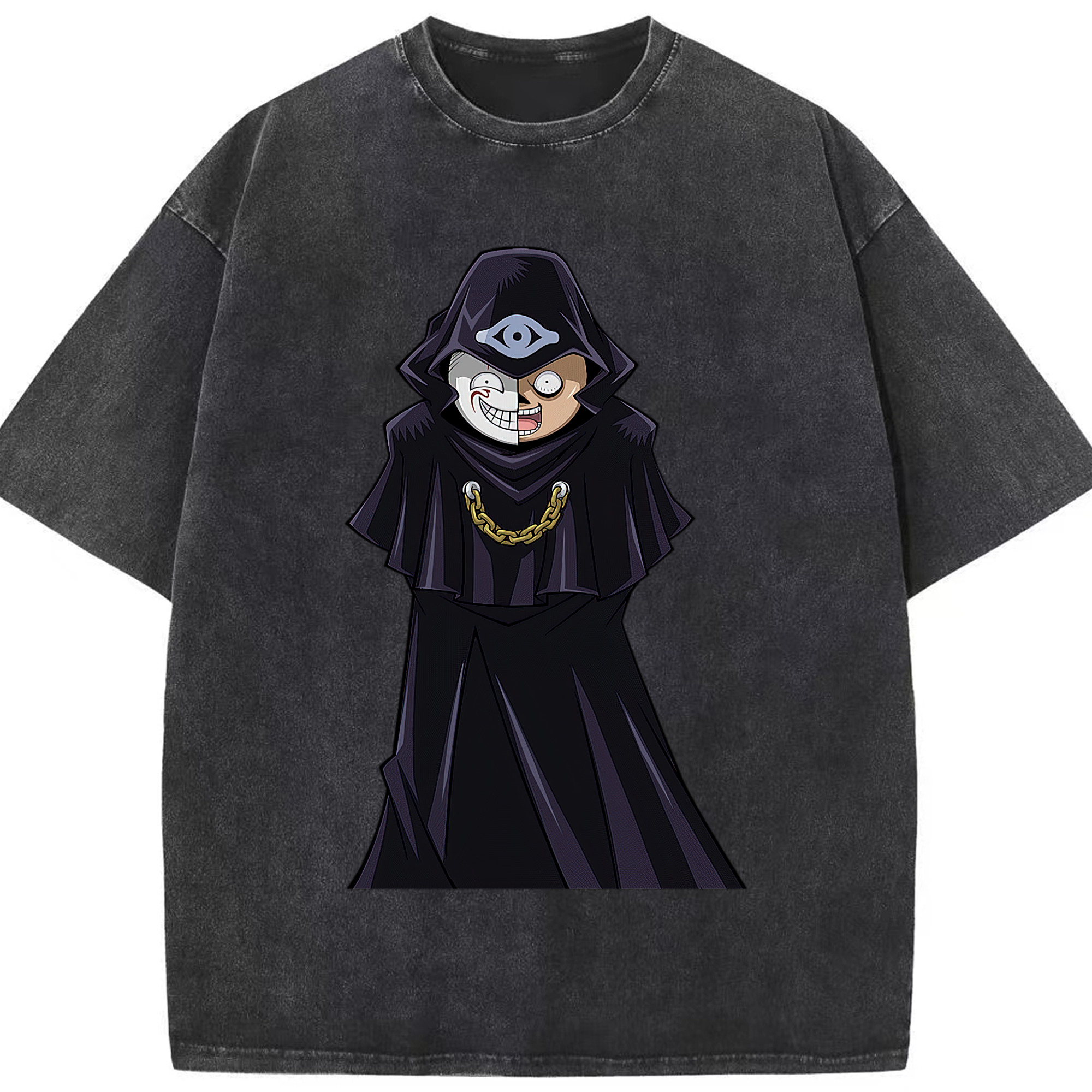 （画像用） 遊☆戯☆王 Yu-Gi-Oh! 綿100% ヴィンテージ風 半袖Tシャツ（フロントプリント）