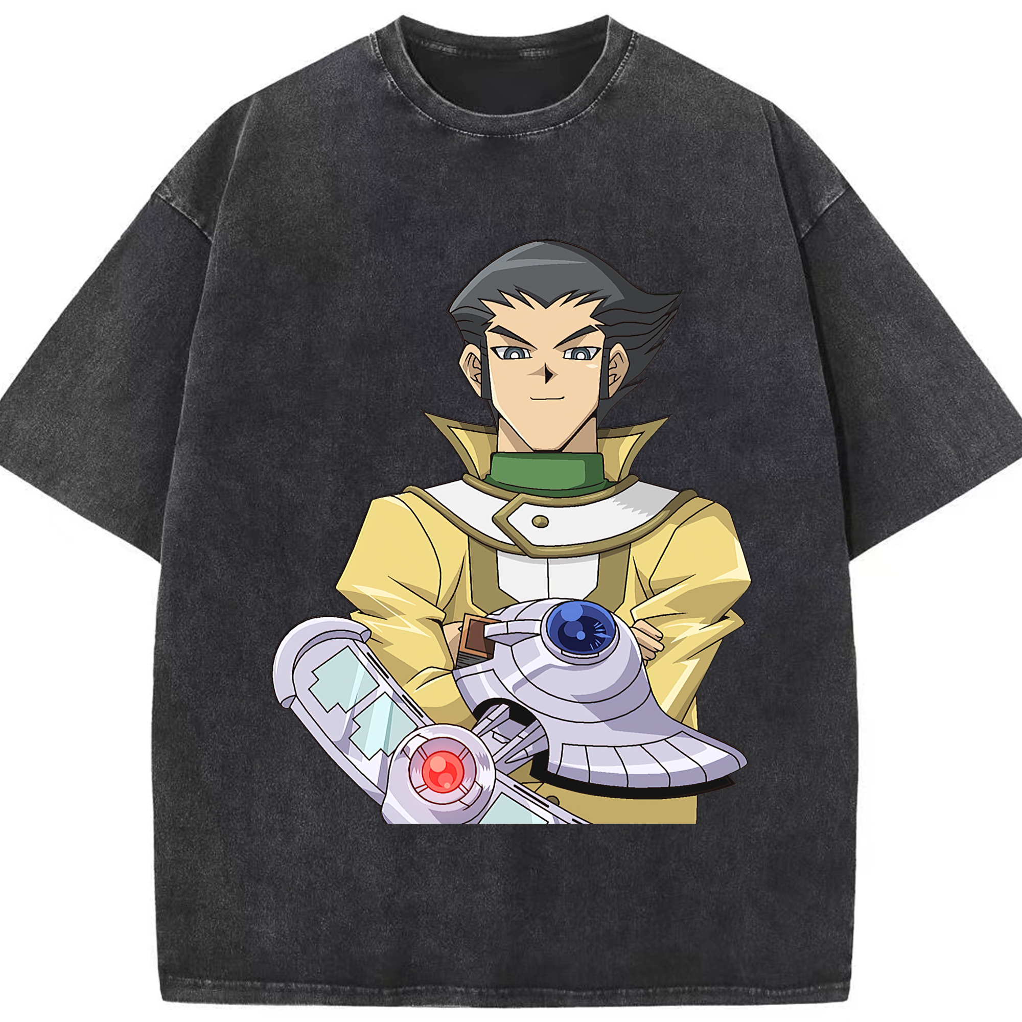 （画像用） 遊☆戯☆王 Yu-Gi-Oh! 綿100% ヴィンテージ風 半袖Tシャツ（フロントプリント）