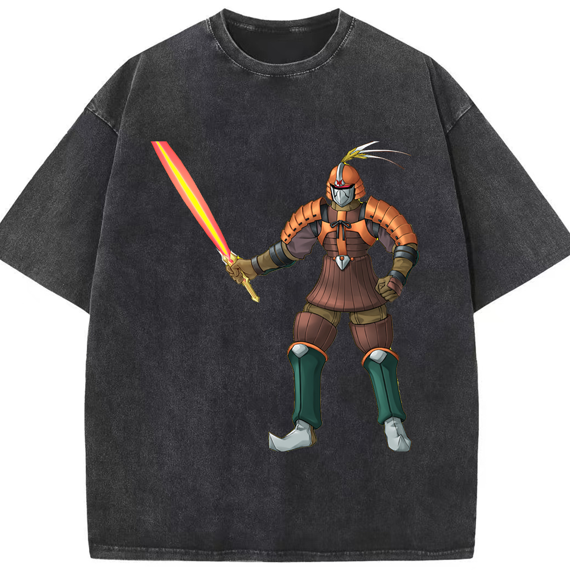 （画像用） 遊☆戯☆王 Yu-Gi-Oh! 綿100% ヴィンテージ風 半袖Tシャツ（フロントプリント）