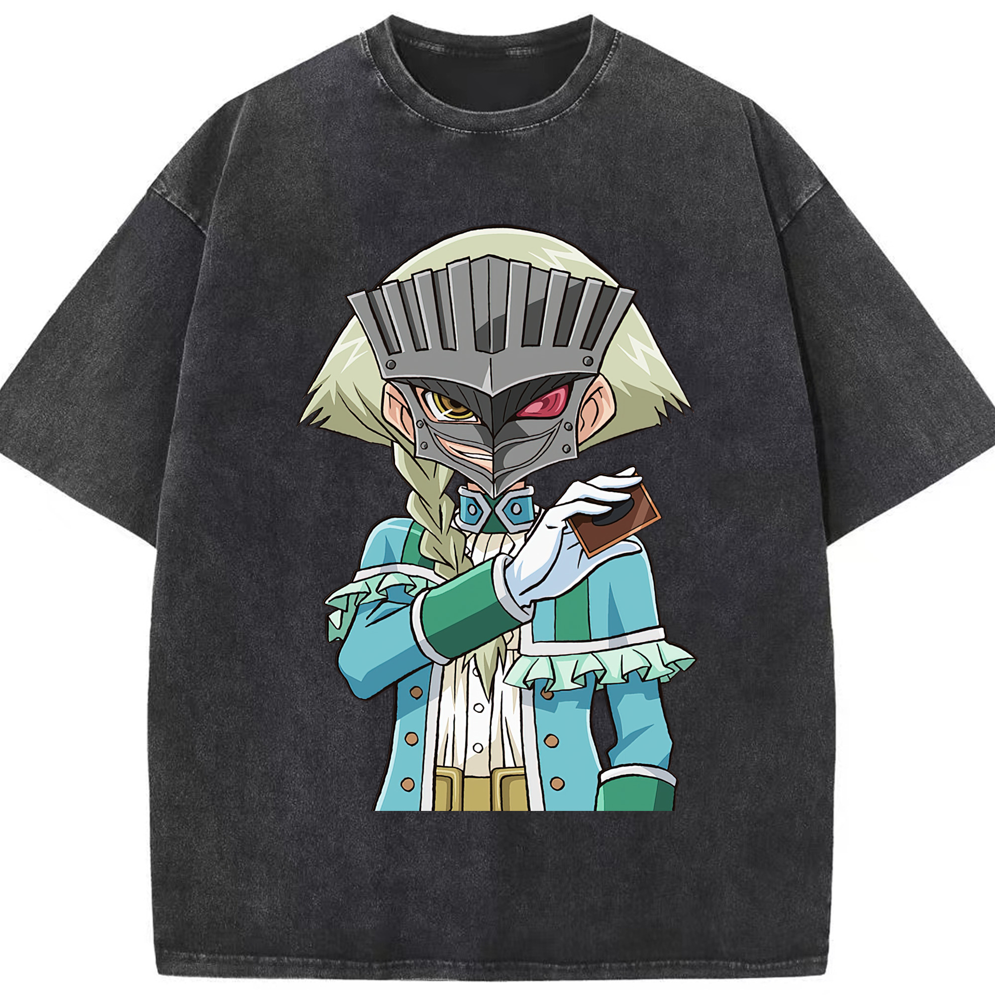 （画像用） 遊☆戯☆王 Yu-Gi-Oh! 綿100% ヴィンテージ風 半袖Tシャツ（フロントプリント）