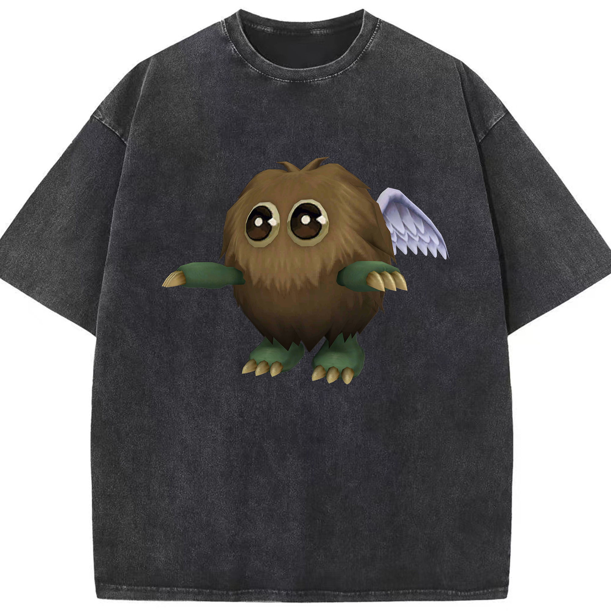 （画像用） 遊☆戯☆王 Yu-Gi-Oh! 綿100% ヴィンテージ風 半袖Tシャツ（フロントプリント）