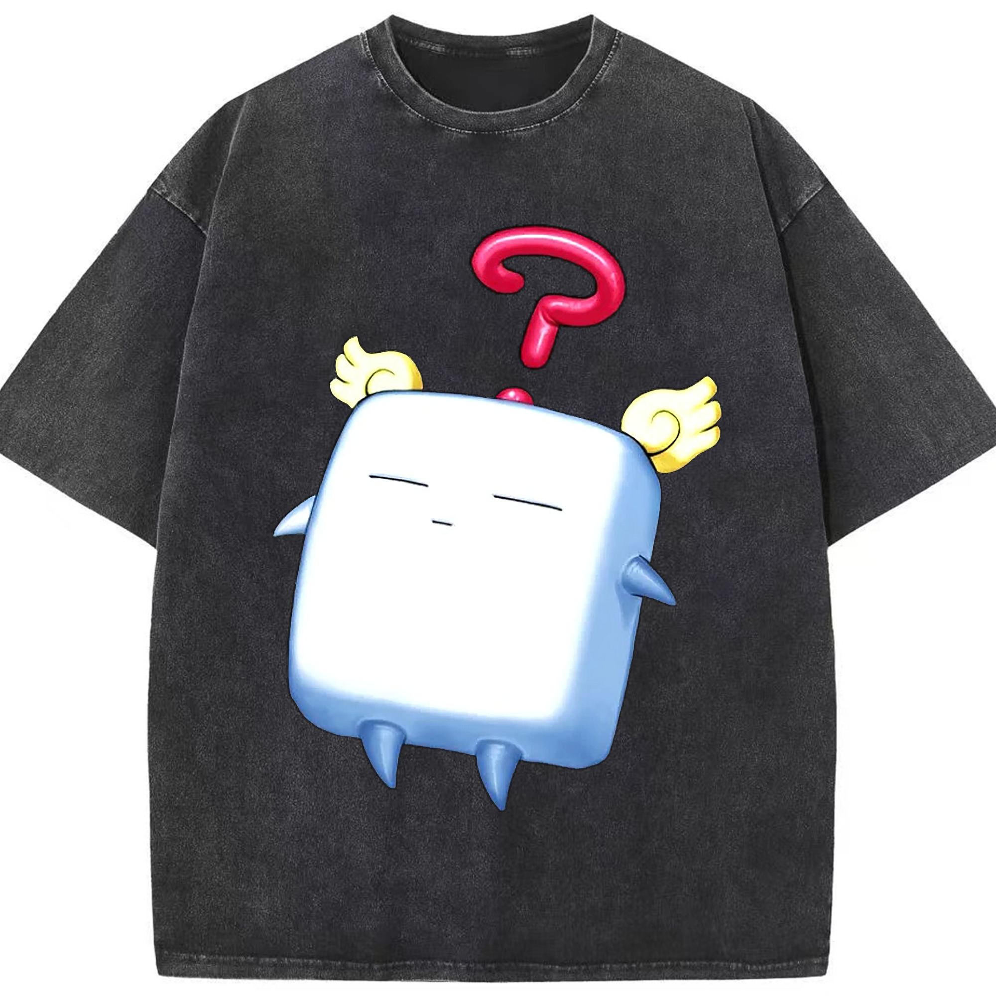 （画像用） 遊☆戯☆王 Yu-Gi-Oh! 綿100% ヴィンテージ風 半袖Tシャツ（フロントプリント）