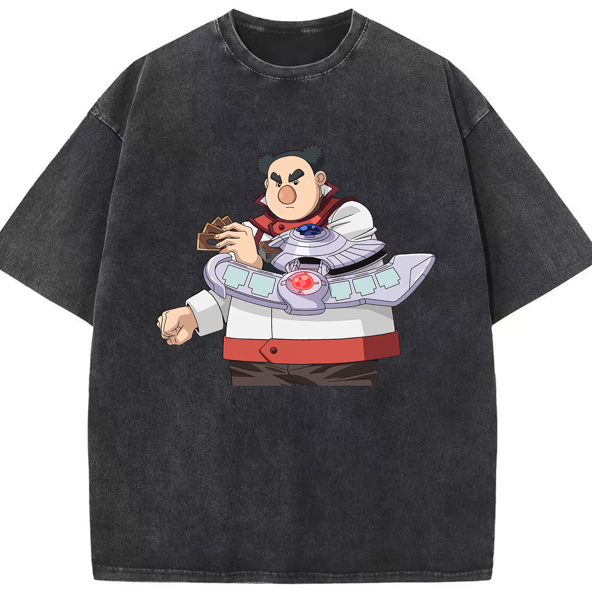 （画像用） 遊☆戯☆王 Yu-Gi-Oh! 綿100% ヴィンテージ風 半袖Tシャツ（フロントプリント）