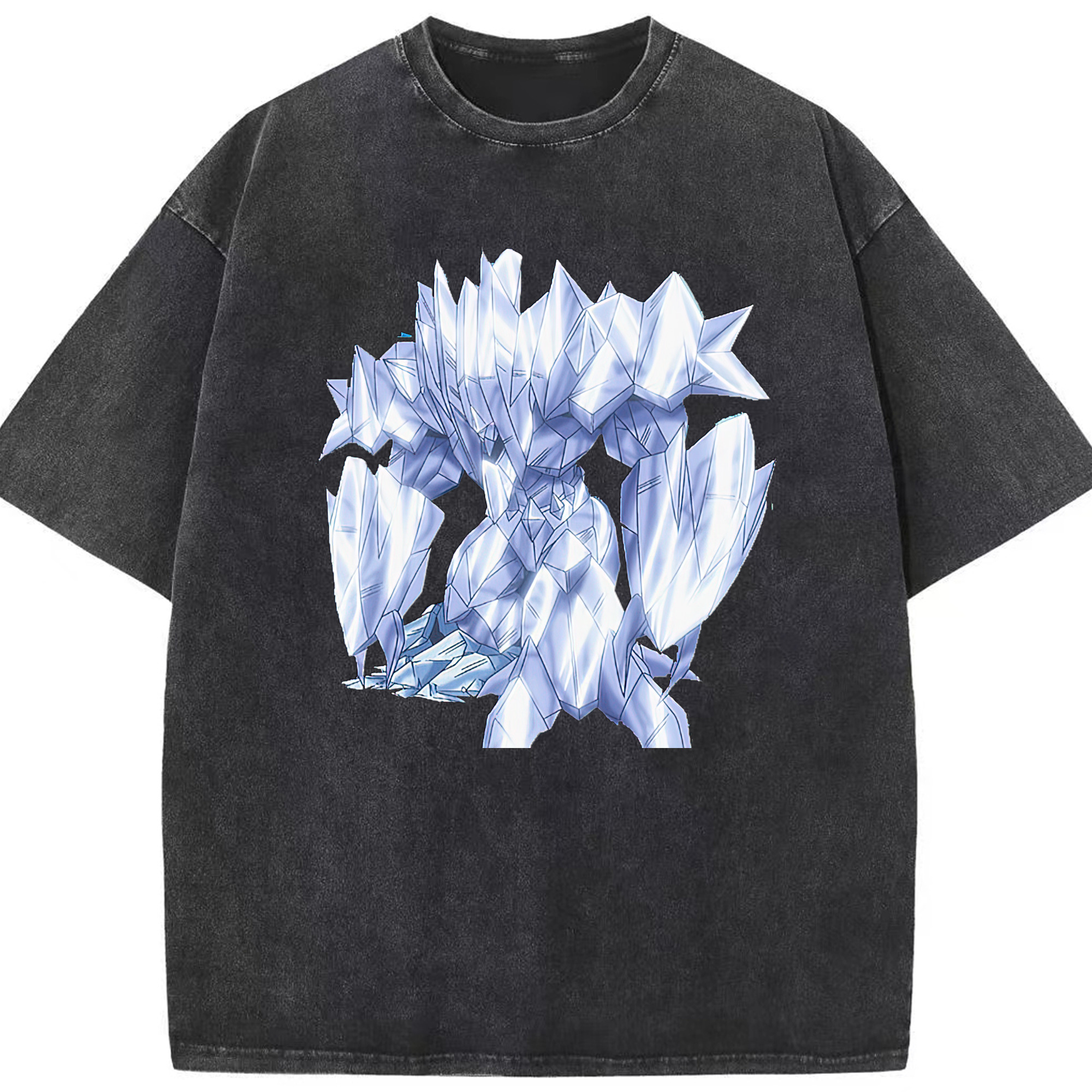 （画像用） 遊☆戯☆王 Yu-Gi-Oh! 綿100% ヴィンテージ風 半袖Tシャツ（フロントプリント）