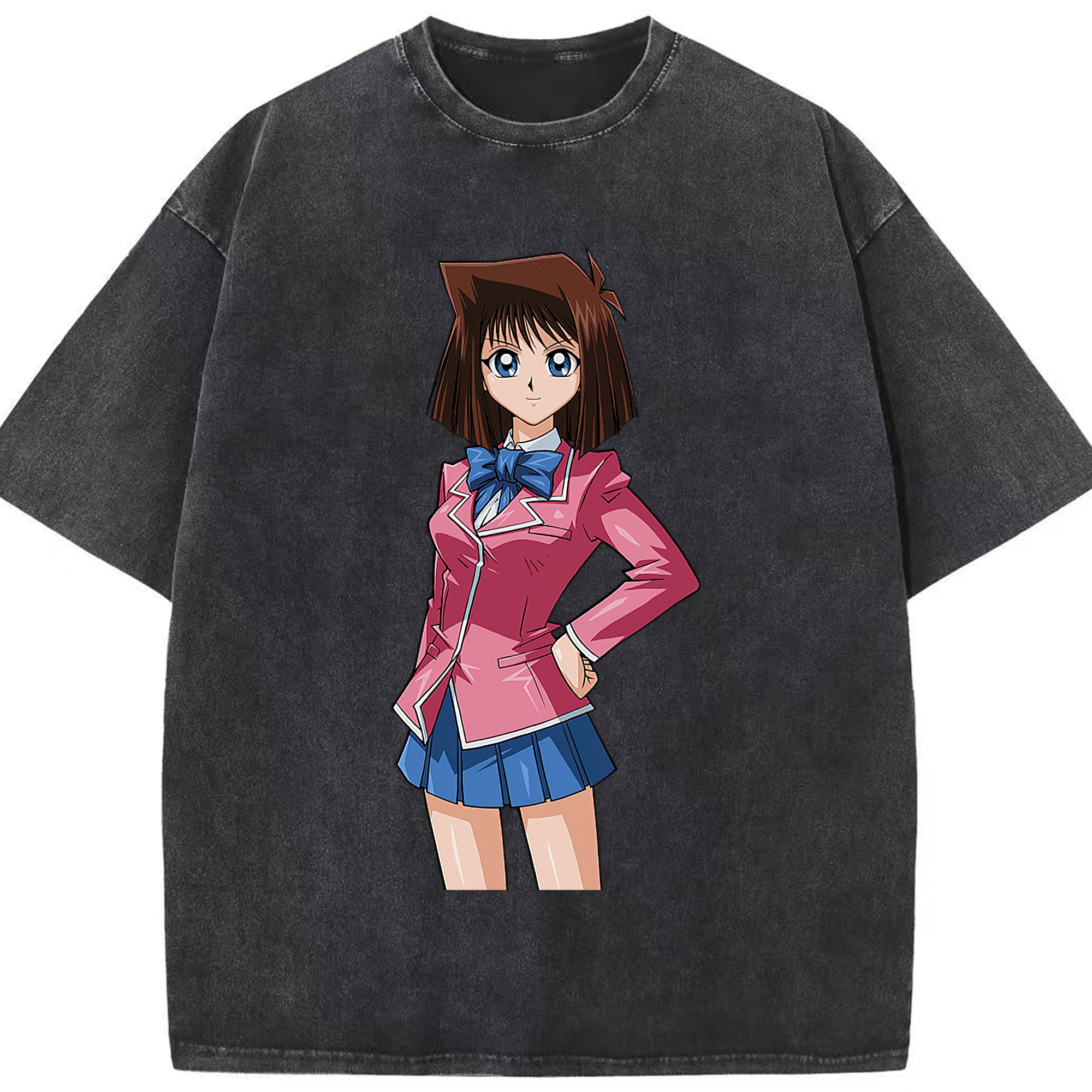 （画像用） 遊☆戯☆王 Yu-Gi-Oh! 綿100% ヴィンテージ風 半袖Tシャツ（フロントプリント）