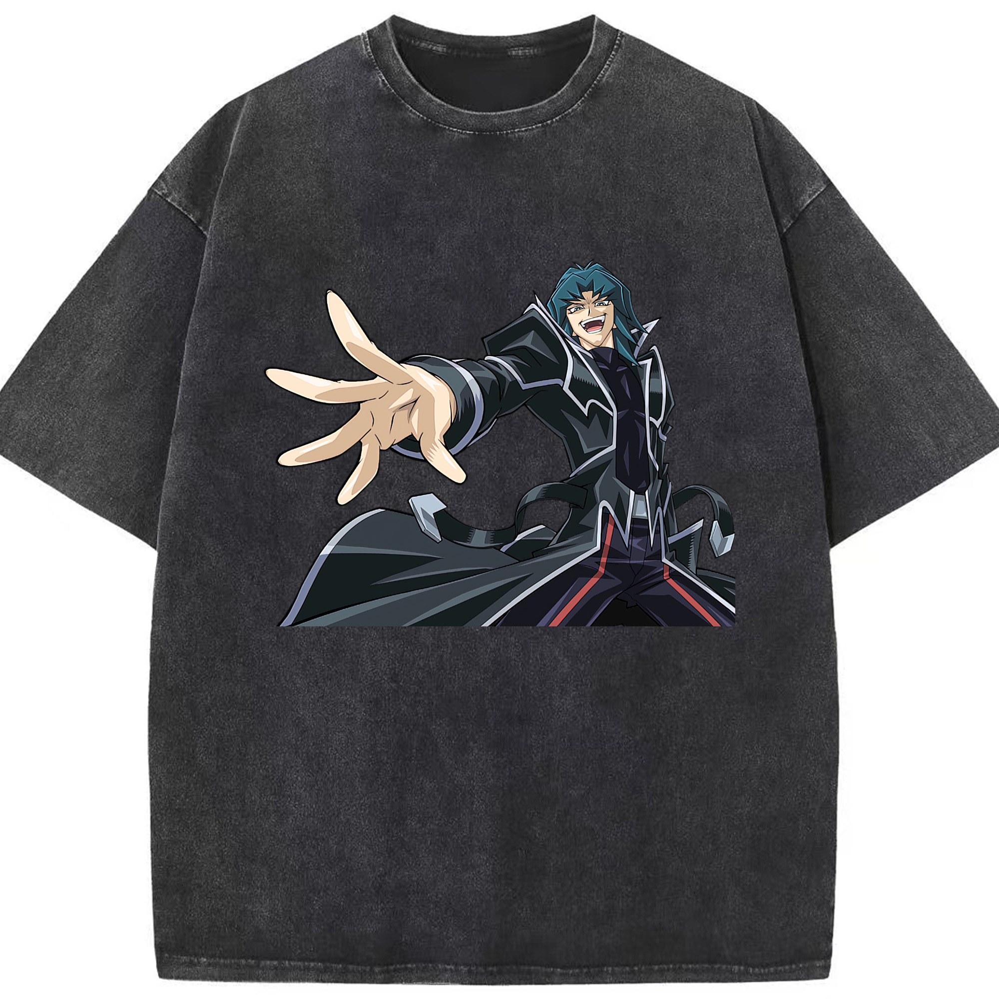 （画像用） 遊☆戯☆王 Yu-Gi-Oh! 綿100% ヴィンテージ風 半袖Tシャツ（フロントプリント）