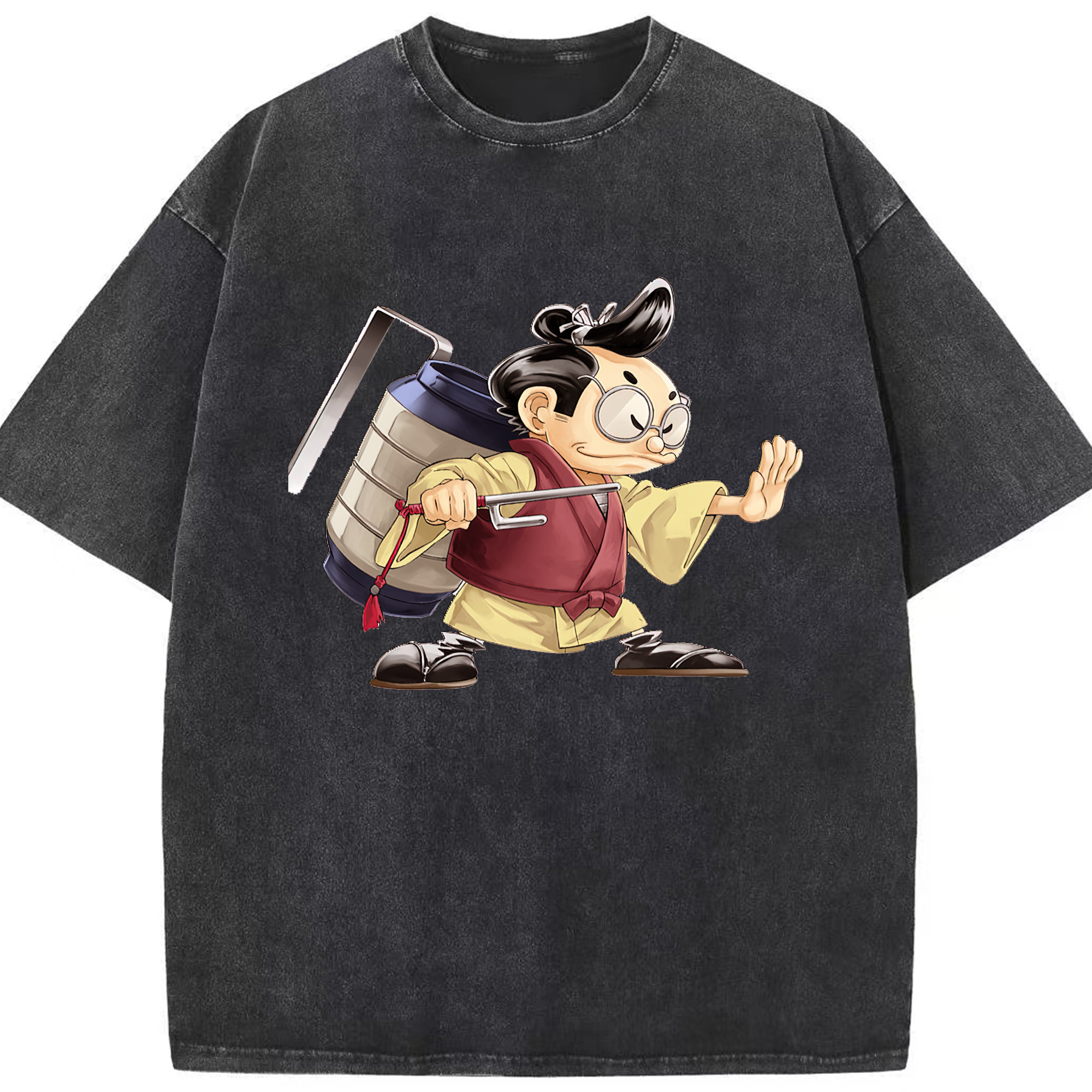 （画像用） 遊☆戯☆王 Yu-Gi-Oh! 綿100% ヴィンテージ風 半袖Tシャツ（フロントプリント）