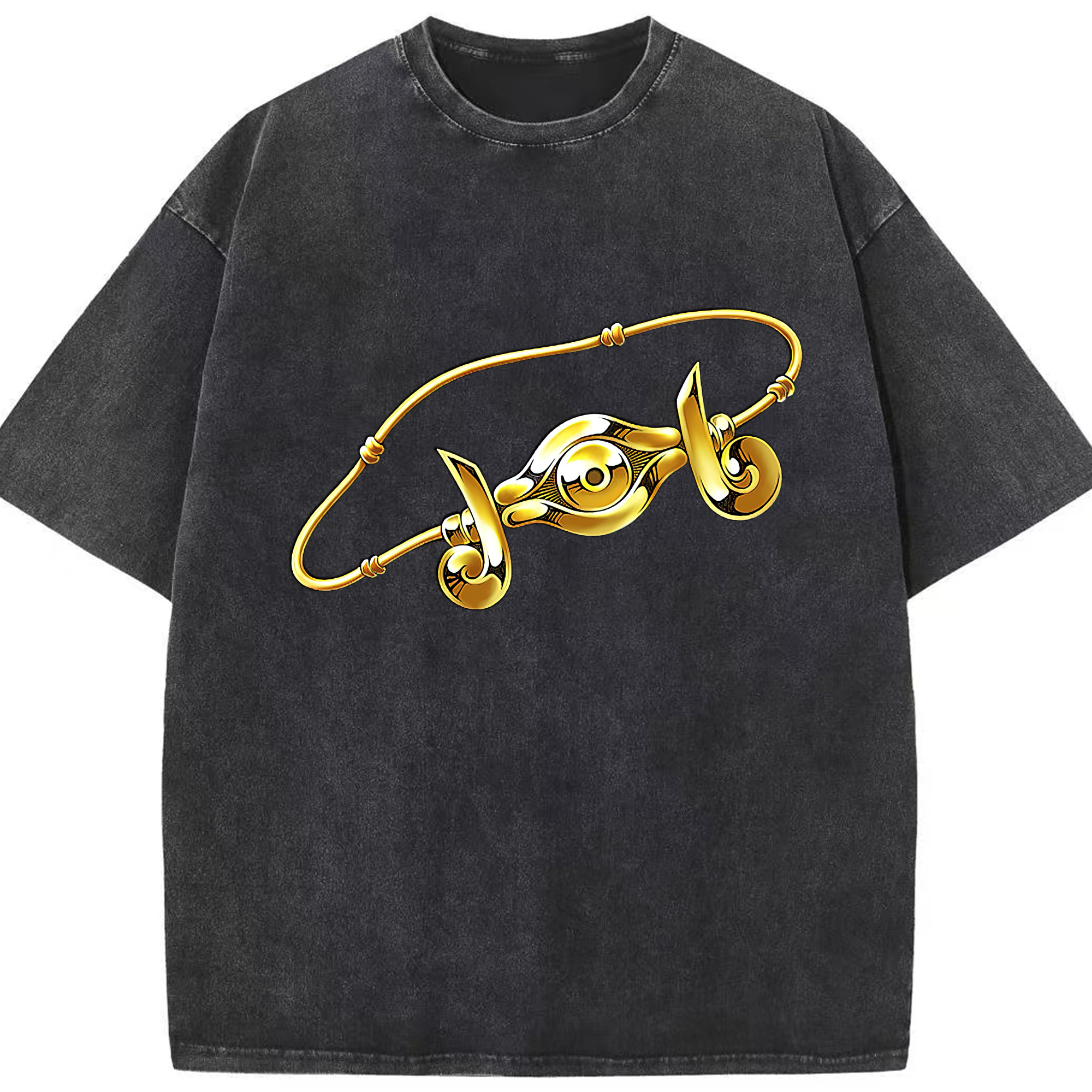（画像用） 遊☆戯☆王 Yu-Gi-Oh! 綿100% ヴィンテージ風 半袖Tシャツ（フロントプリント）
