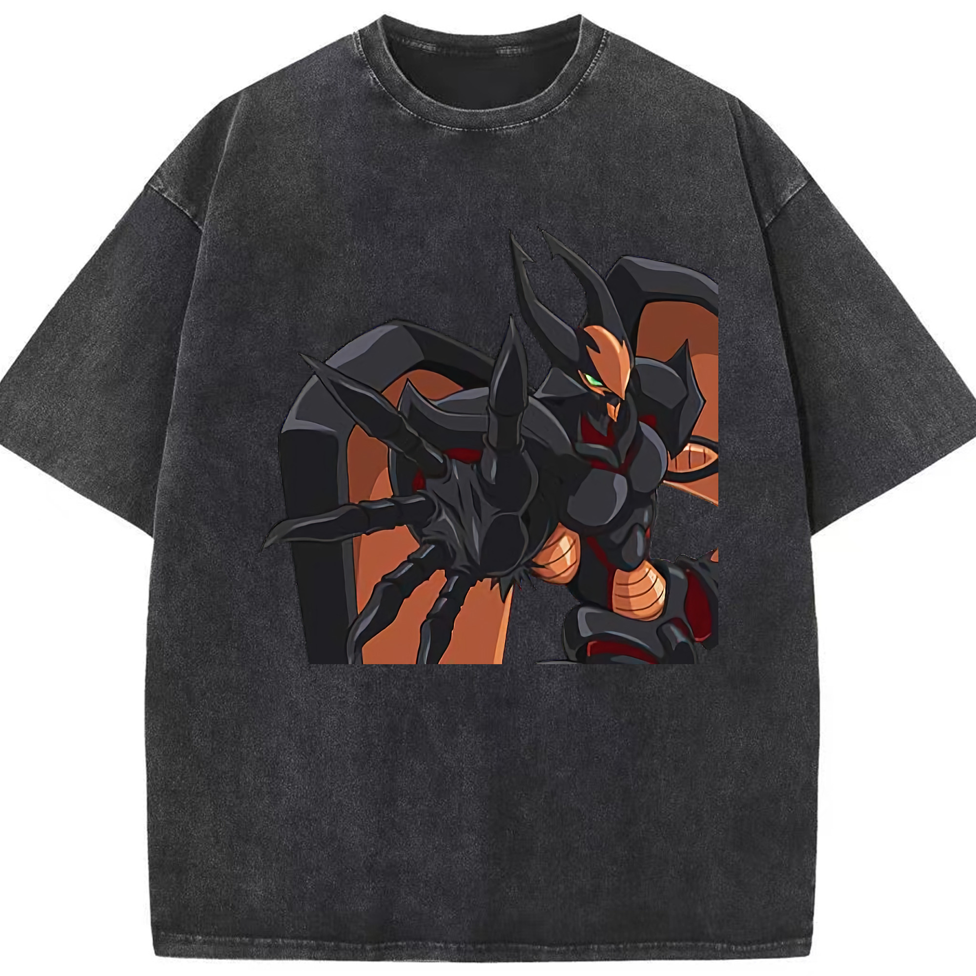 （画像用） 遊☆戯☆王 Yu-Gi-Oh! 綿100% ヴィンテージ風 半袖Tシャツ（フロントプリント）