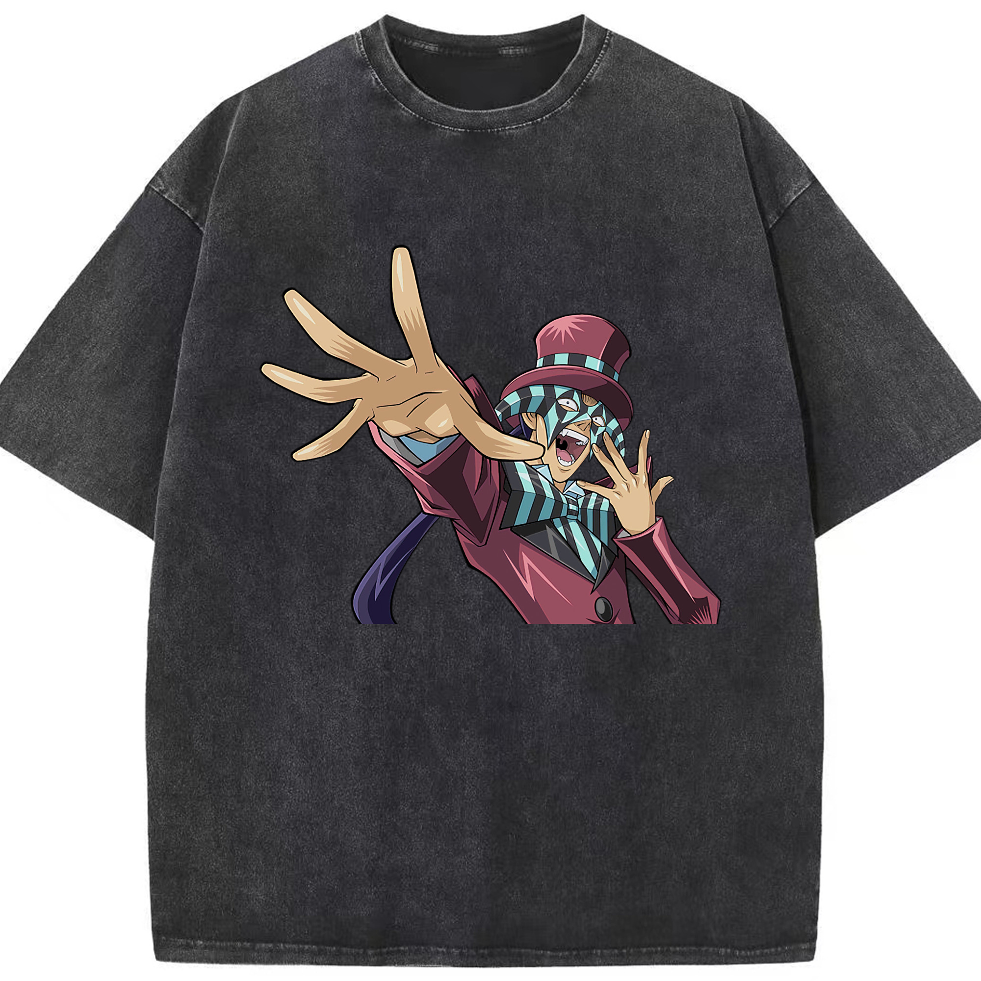 （画像用） 遊☆戯☆王 Yu-Gi-Oh! 綿100% ヴィンテージ風 半袖Tシャツ（フロントプリント）