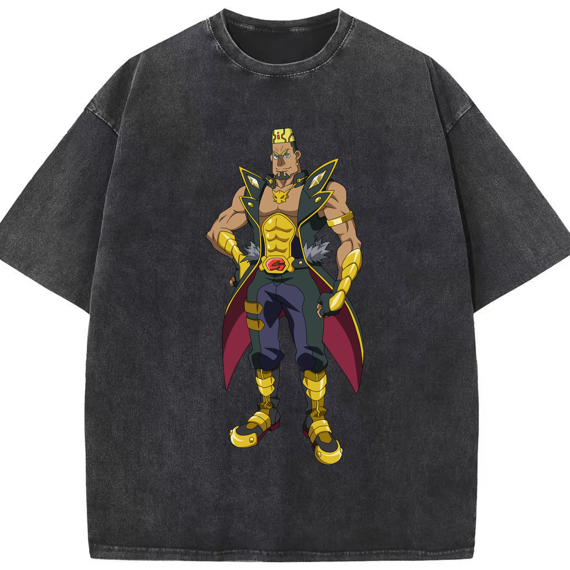 （画像用） 遊☆戯☆王 Yu-Gi-Oh! 綿100% ヴィンテージ風 半袖Tシャツ（フロントプリント）