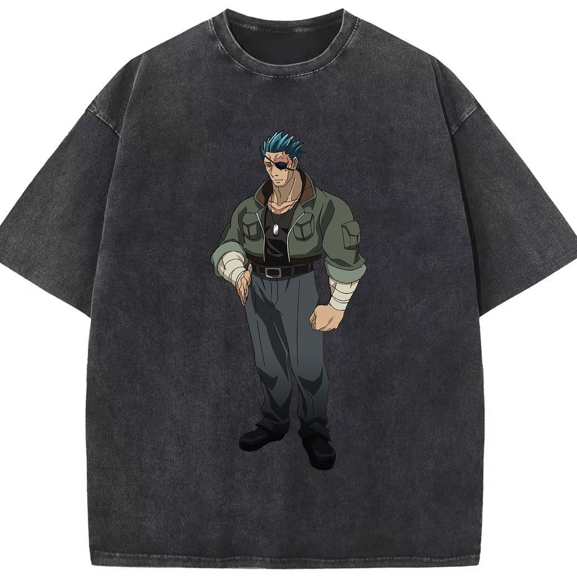 （画像用） 遊☆戯☆王 Yu-Gi-Oh! 綿100% ヴィンテージ風 半袖Tシャツ（フロントプリント）
