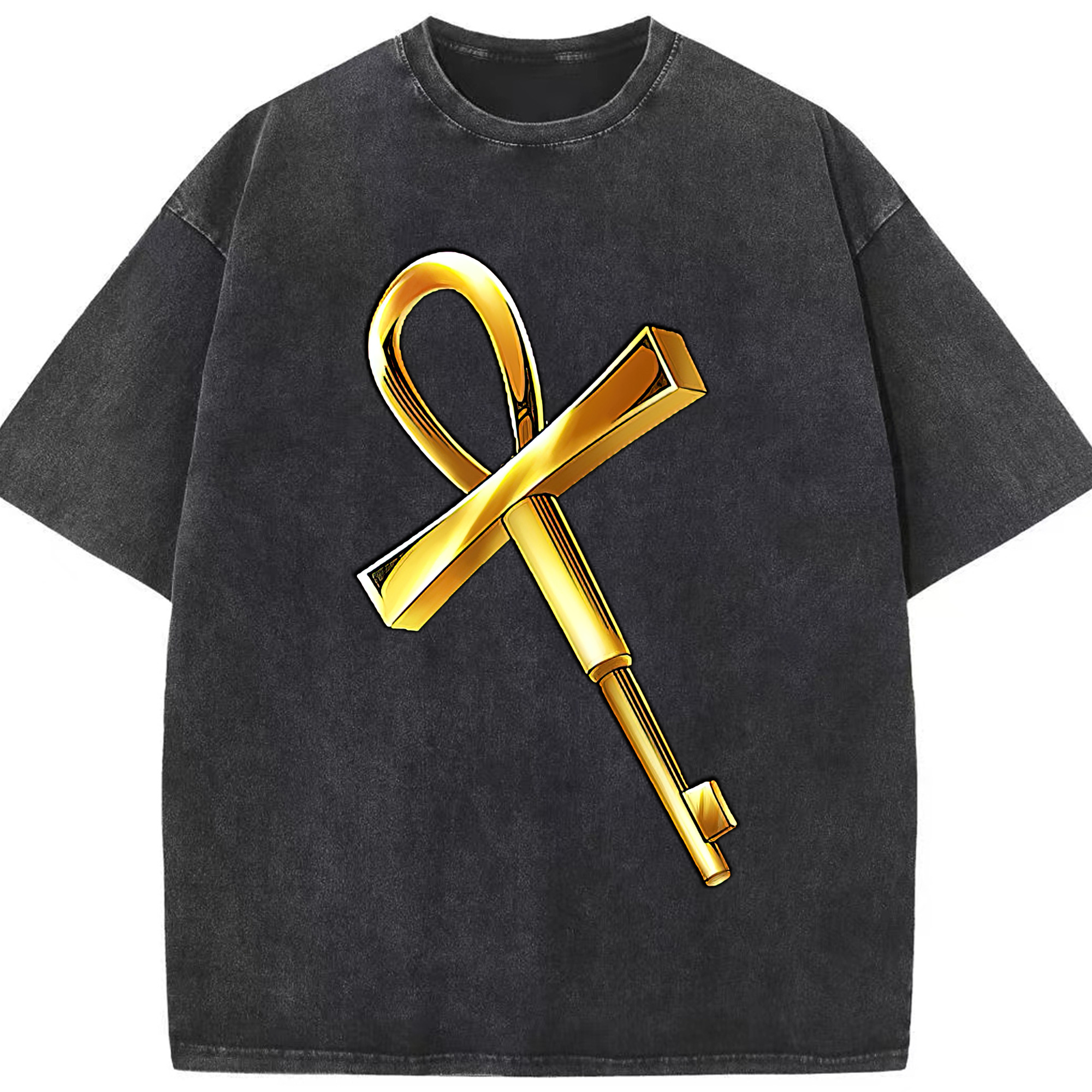 （画像用） 遊☆戯☆王 Yu-Gi-Oh! 綿100% ヴィンテージ風 半袖Tシャツ（フロントプリント）