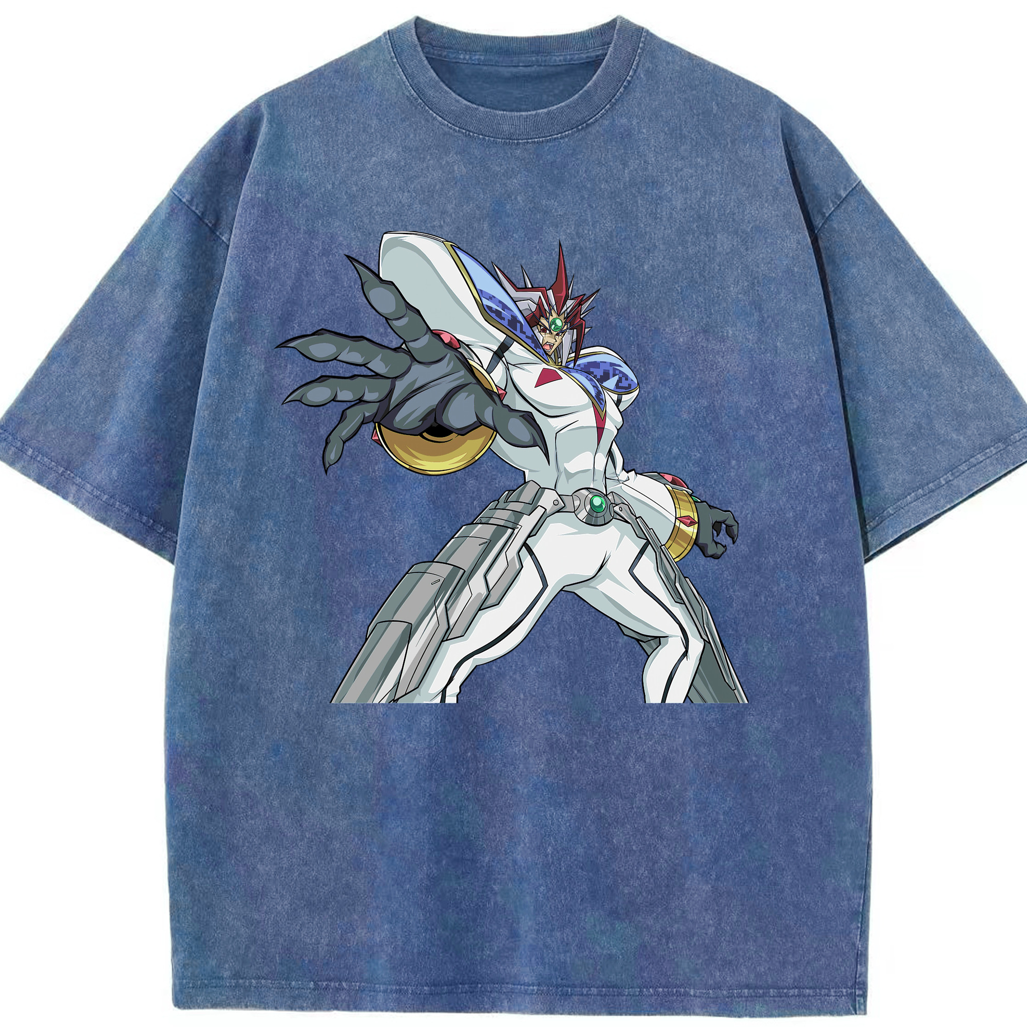 （画像用） 遊☆戯☆王 Yu-Gi-Oh! 綿100% ヴィンテージ風 半袖Tシャツ（フロントプリント）