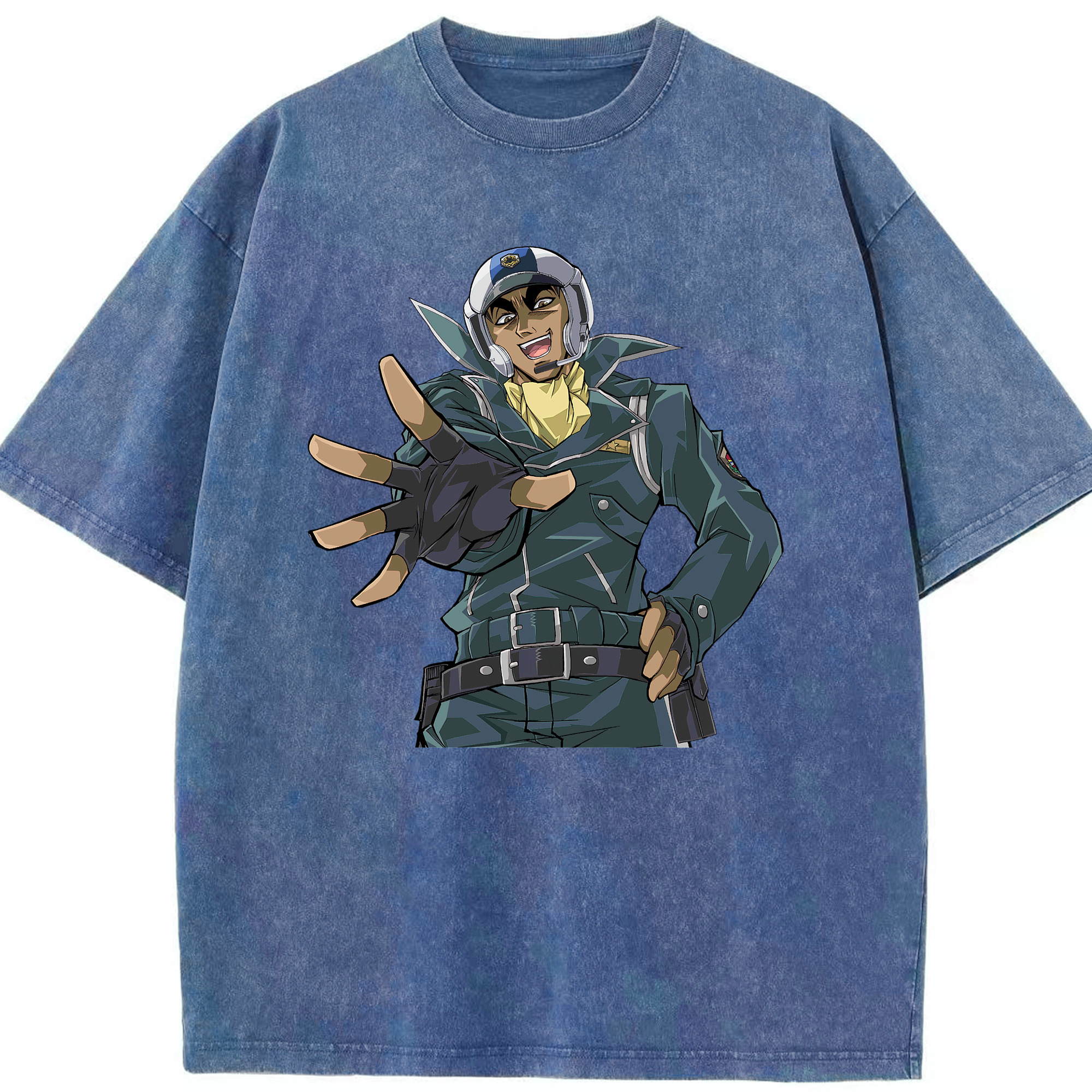 （画像用） 遊☆戯☆王 Yu-Gi-Oh! 綿100% ヴィンテージ風 半袖Tシャツ（フロントプリント）