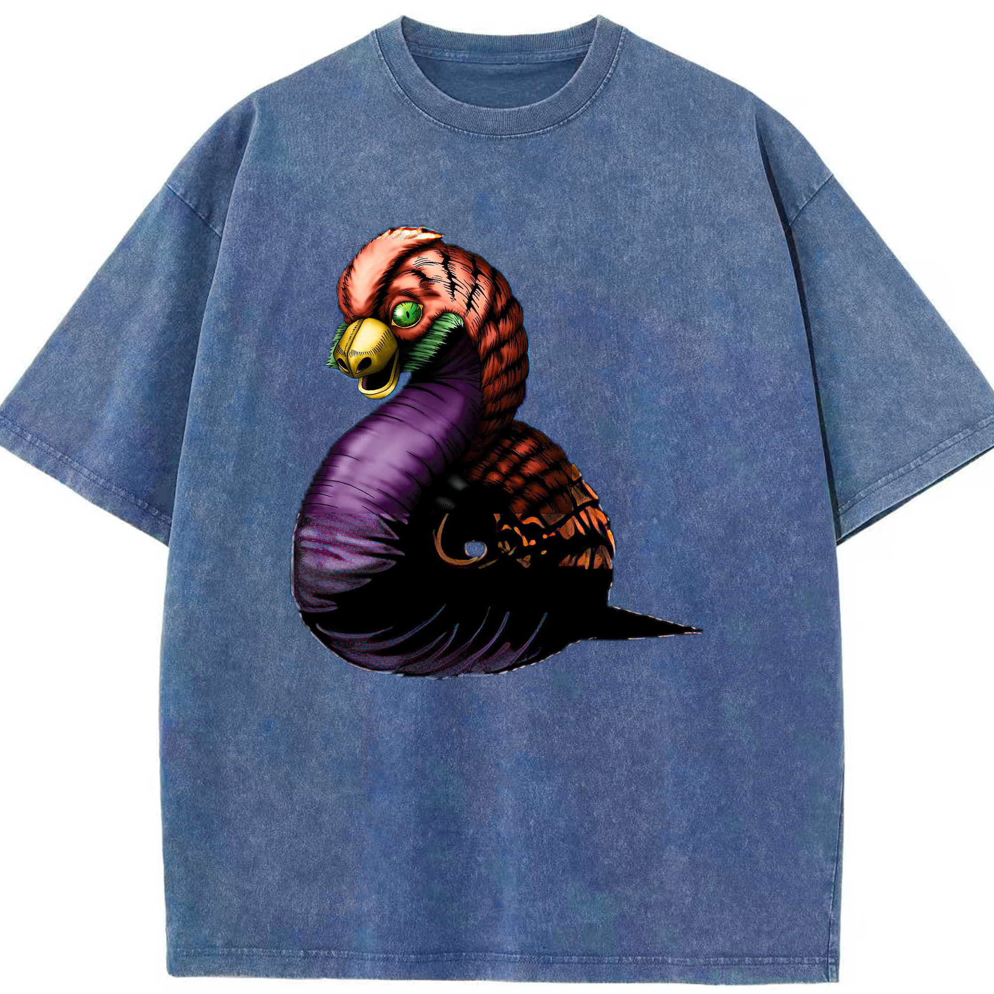 （画像用） 遊☆戯☆王 Yu-Gi-Oh! 綿100% ヴィンテージ風 半袖Tシャツ（フロントプリント）