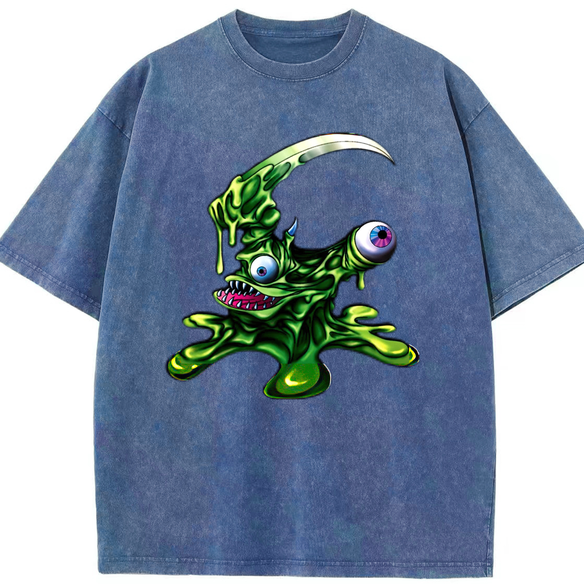 （画像用） 遊☆戯☆王 Yu-Gi-Oh! 綿100% ヴィンテージ風 半袖Tシャツ（フロントプリント）