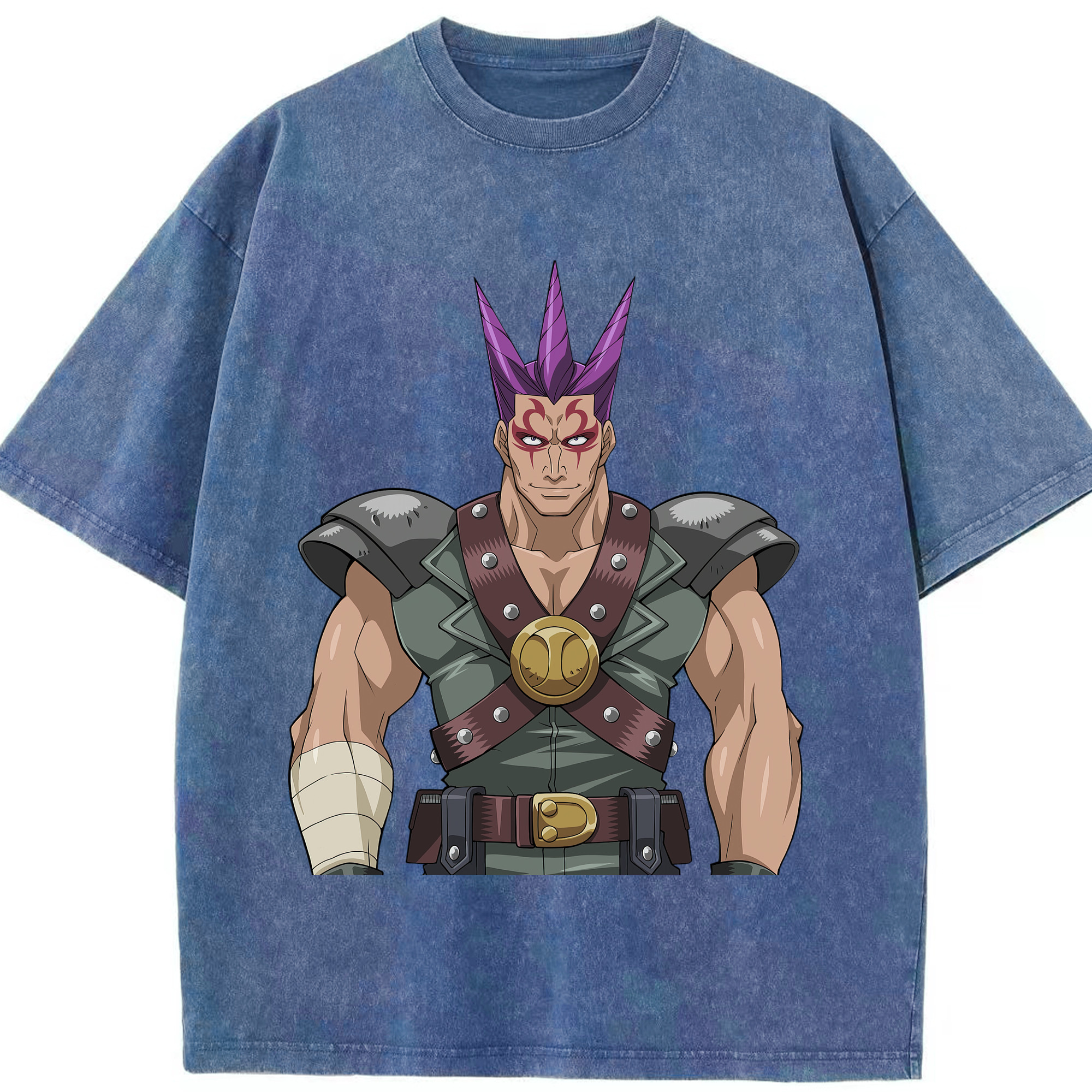 （画像用） 遊☆戯☆王 Yu-Gi-Oh! 綿100% ヴィンテージ風 半袖Tシャツ（フロントプリント）