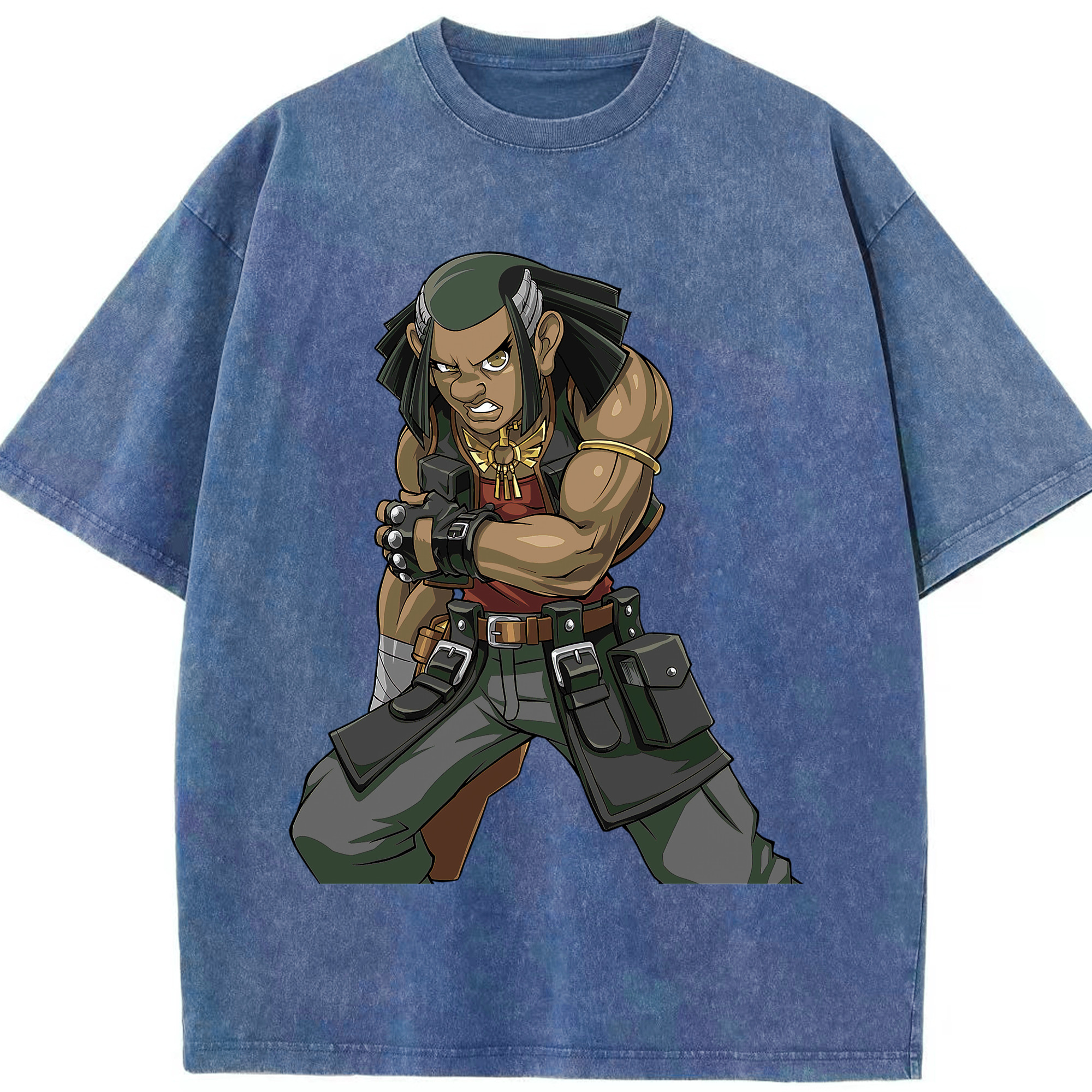 （画像用） 遊☆戯☆王 Yu-Gi-Oh! 綿100% ヴィンテージ風 半袖Tシャツ（フロントプリント）
