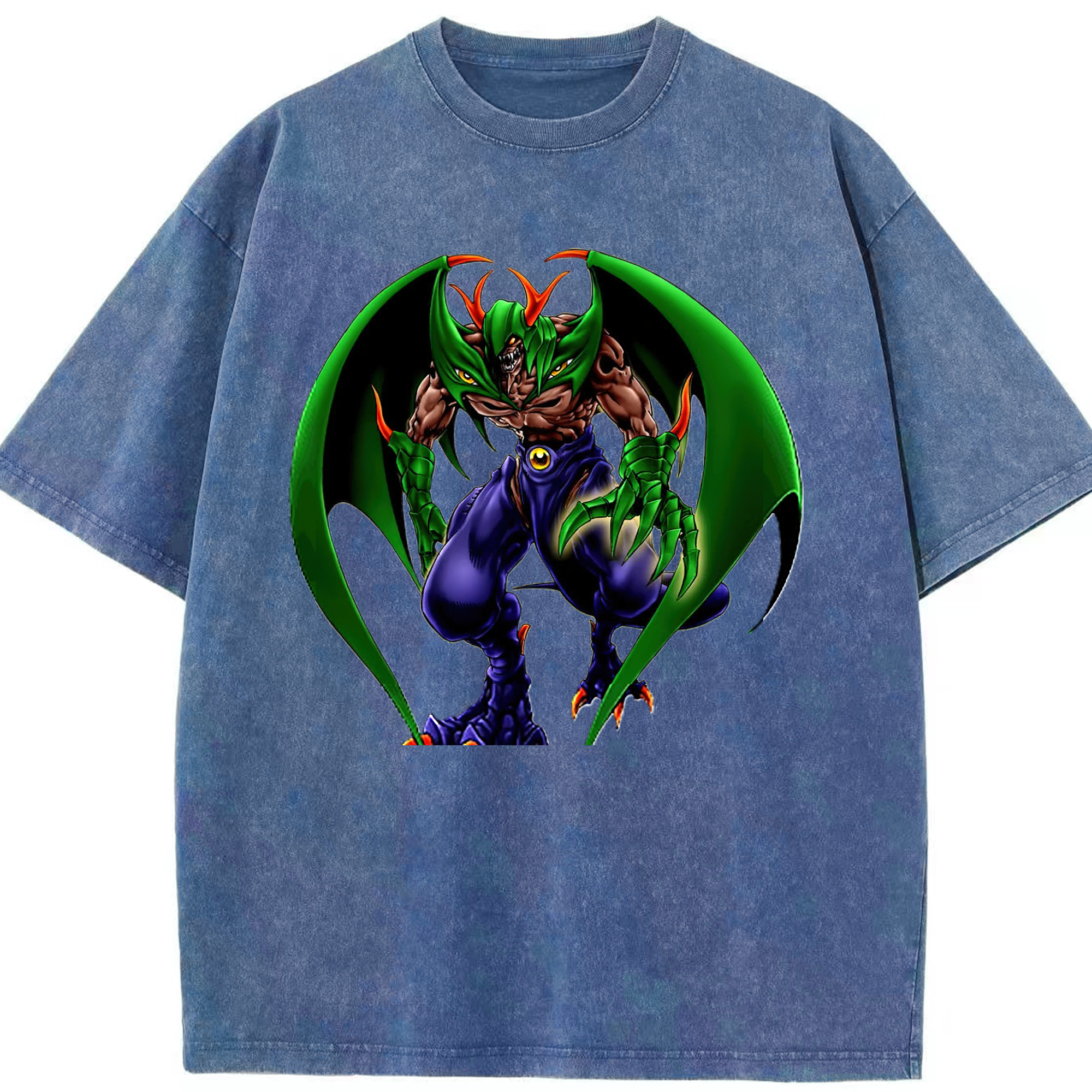（画像用） 遊☆戯☆王 Yu-Gi-Oh! 綿100% ヴィンテージ風 半袖Tシャツ（フロントプリント）