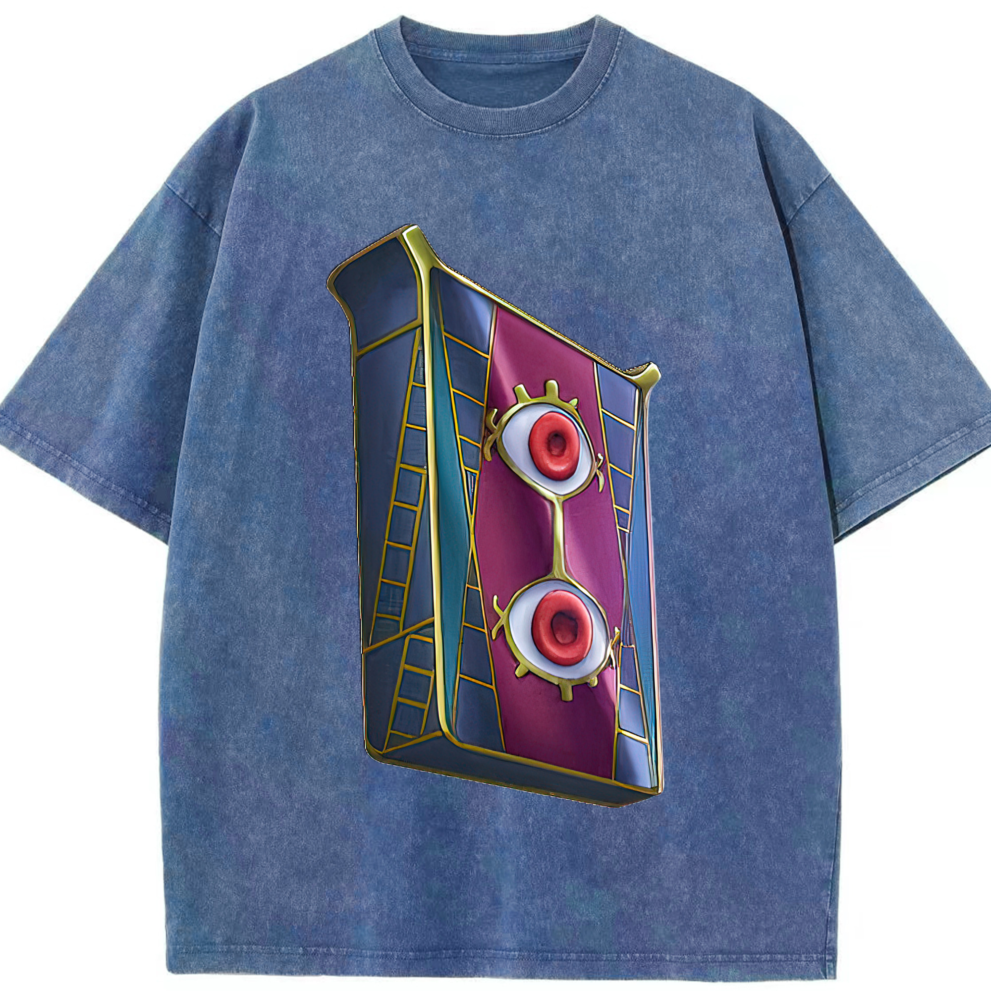 （画像用） 遊☆戯☆王 Yu-Gi-Oh! 綿100% ヴィンテージ風 半袖Tシャツ（フロントプリント）