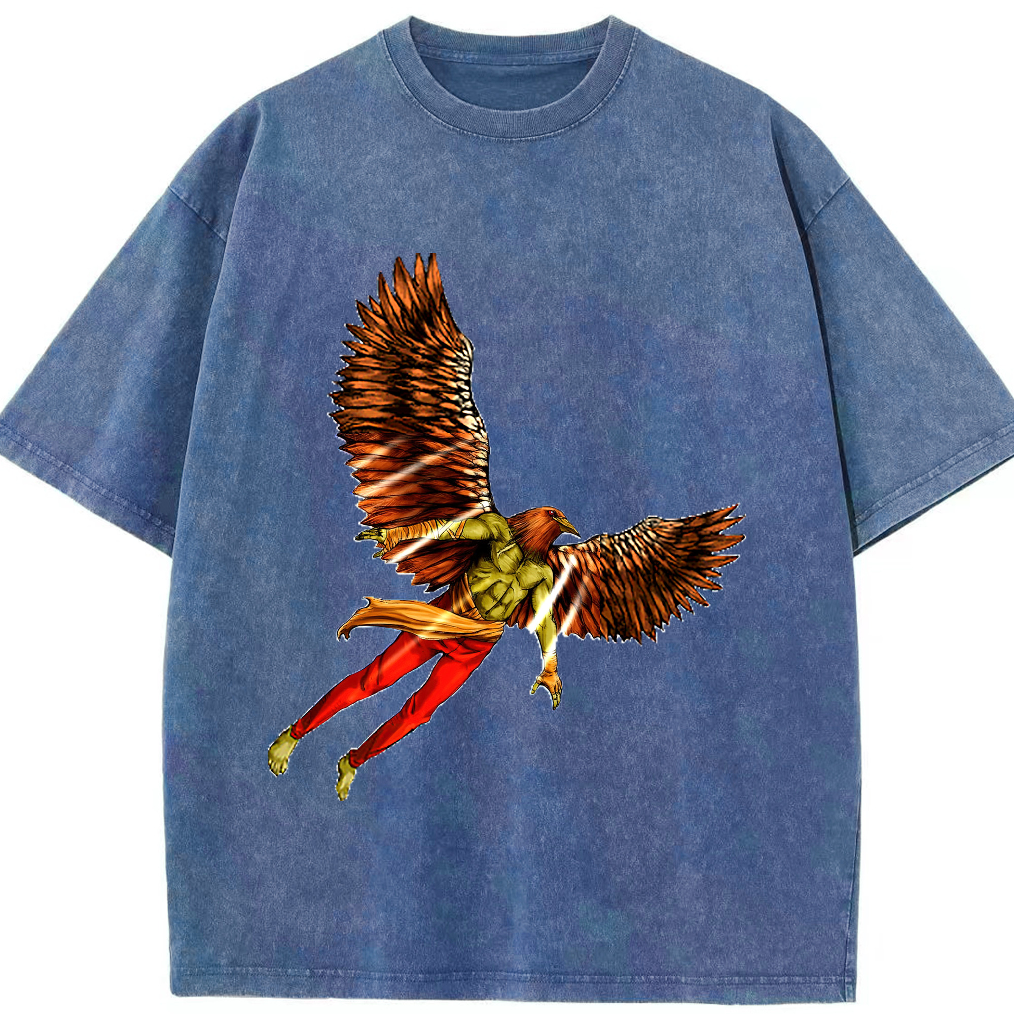 （画像用） 遊☆戯☆王 Yu-Gi-Oh! 綿100% ヴィンテージ風 半袖Tシャツ（フロントプリント）