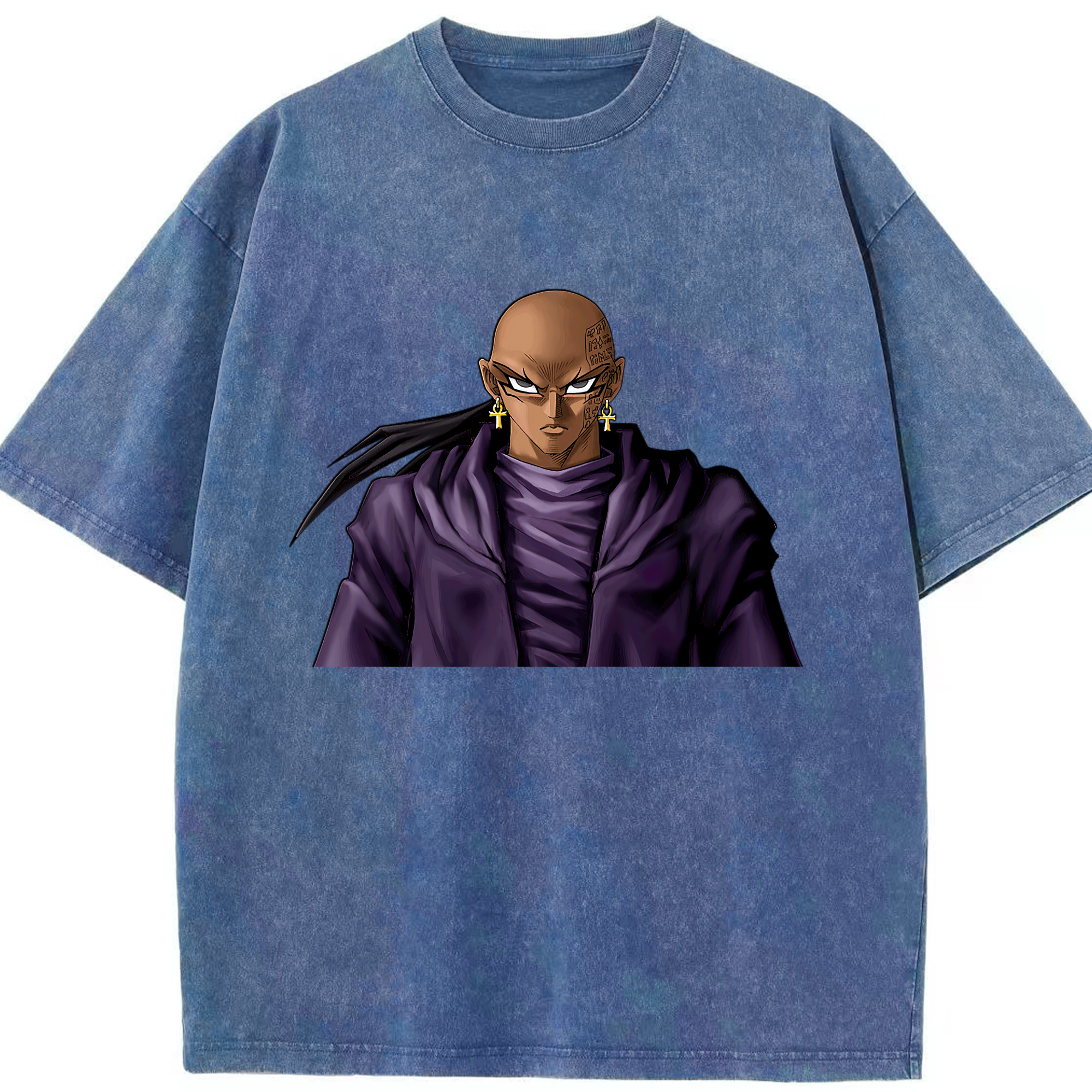 （画像用） 遊☆戯☆王 Yu-Gi-Oh! 綿100% ヴィンテージ風 半袖Tシャツ（フロントプリント）