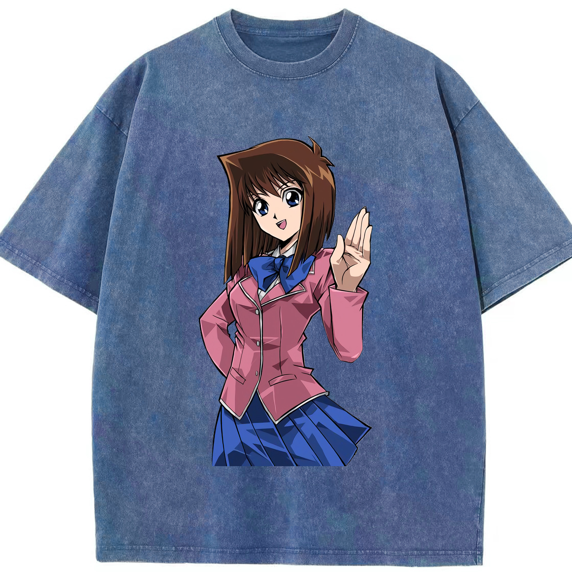 （画像用） 遊☆戯☆王 Yu-Gi-Oh! 綿100% ヴィンテージ風 半袖Tシャツ（フロントプリント）