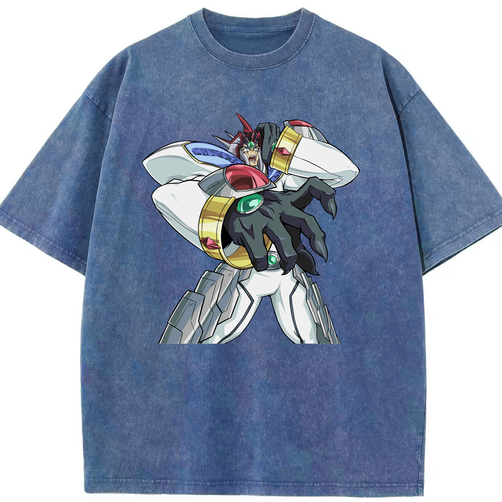 （画像用） 遊☆戯☆王 Yu-Gi-Oh! 綿100% ヴィンテージ風 半袖Tシャツ（フロントプリント）