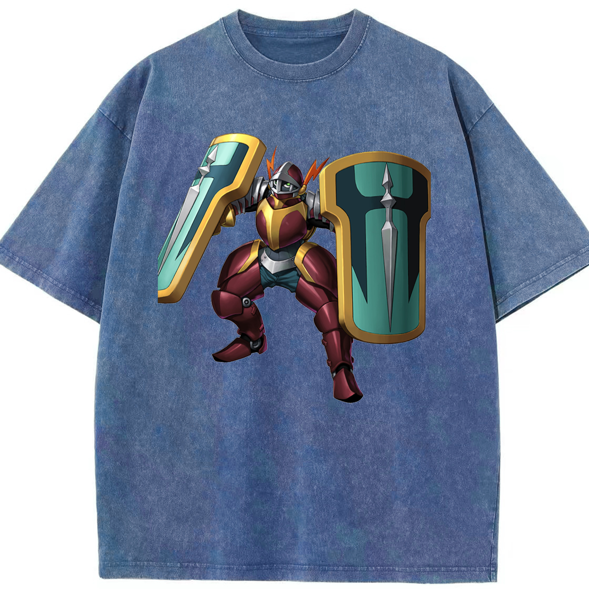 （画像用） 遊☆戯☆王 Yu-Gi-Oh! 綿100% ヴィンテージ風 半袖Tシャツ（フロントプリント）