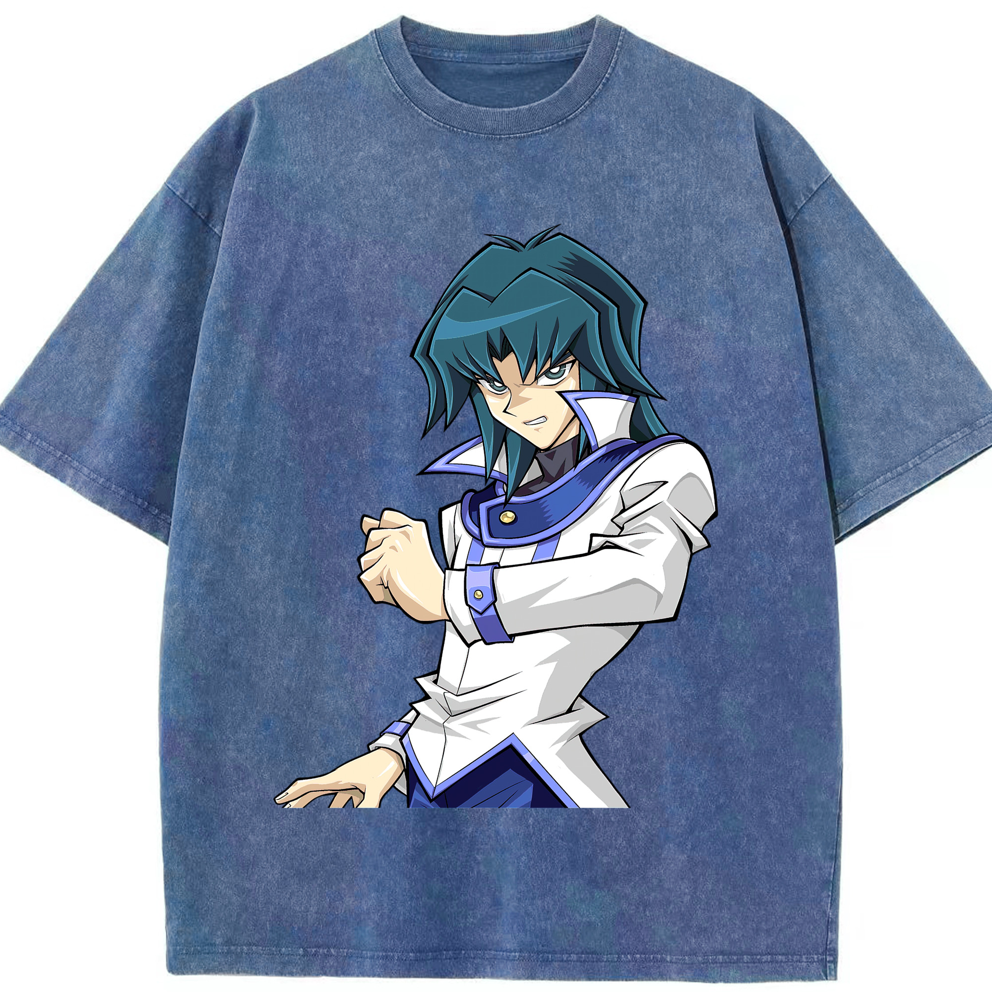 （画像用） 遊☆戯☆王 Yu-Gi-Oh! 綿100% ヴィンテージ風 半袖Tシャツ（フロントプリント）