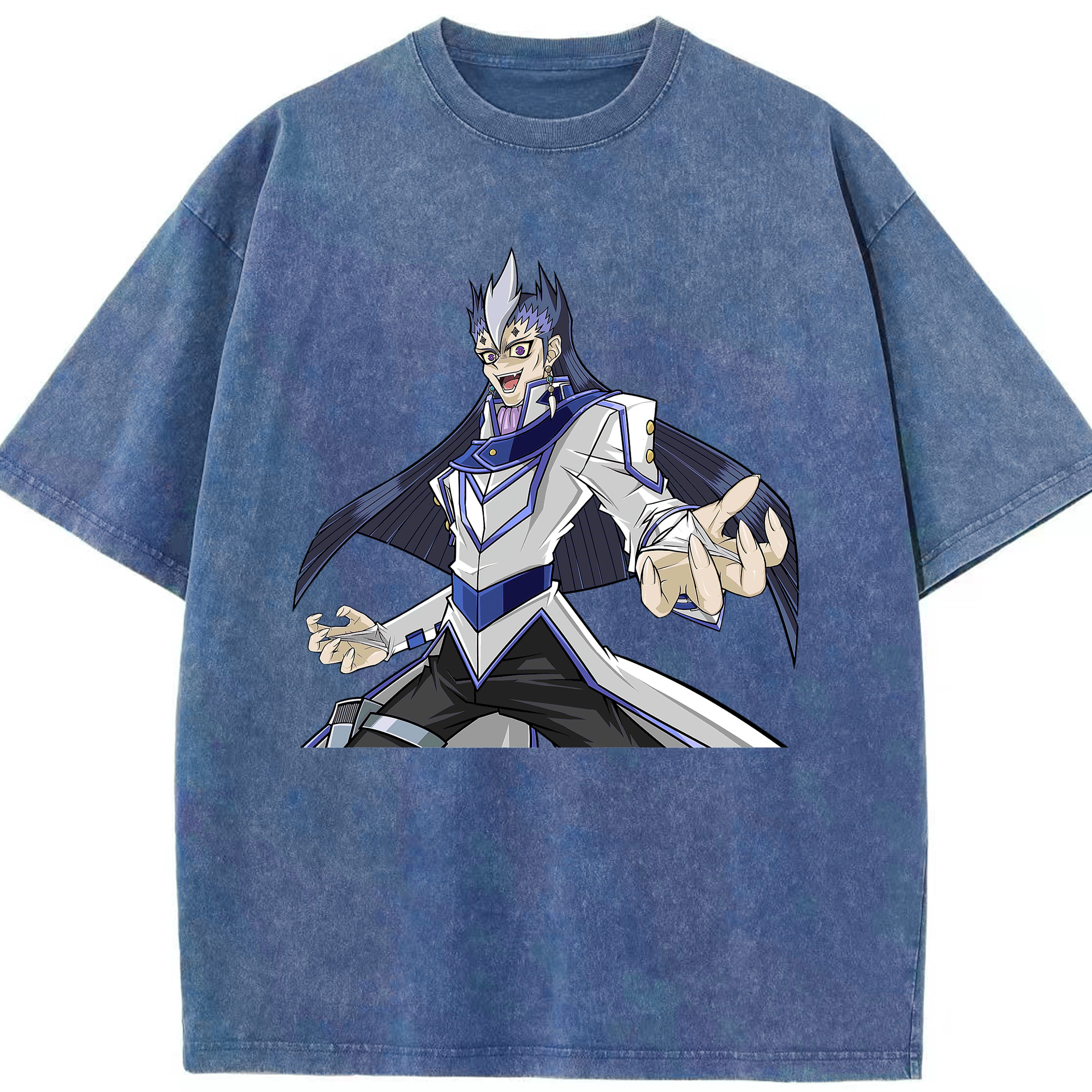 （画像用） 遊☆戯☆王 Yu-Gi-Oh! 綿100% ヴィンテージ風 半袖Tシャツ（フロントプリント）