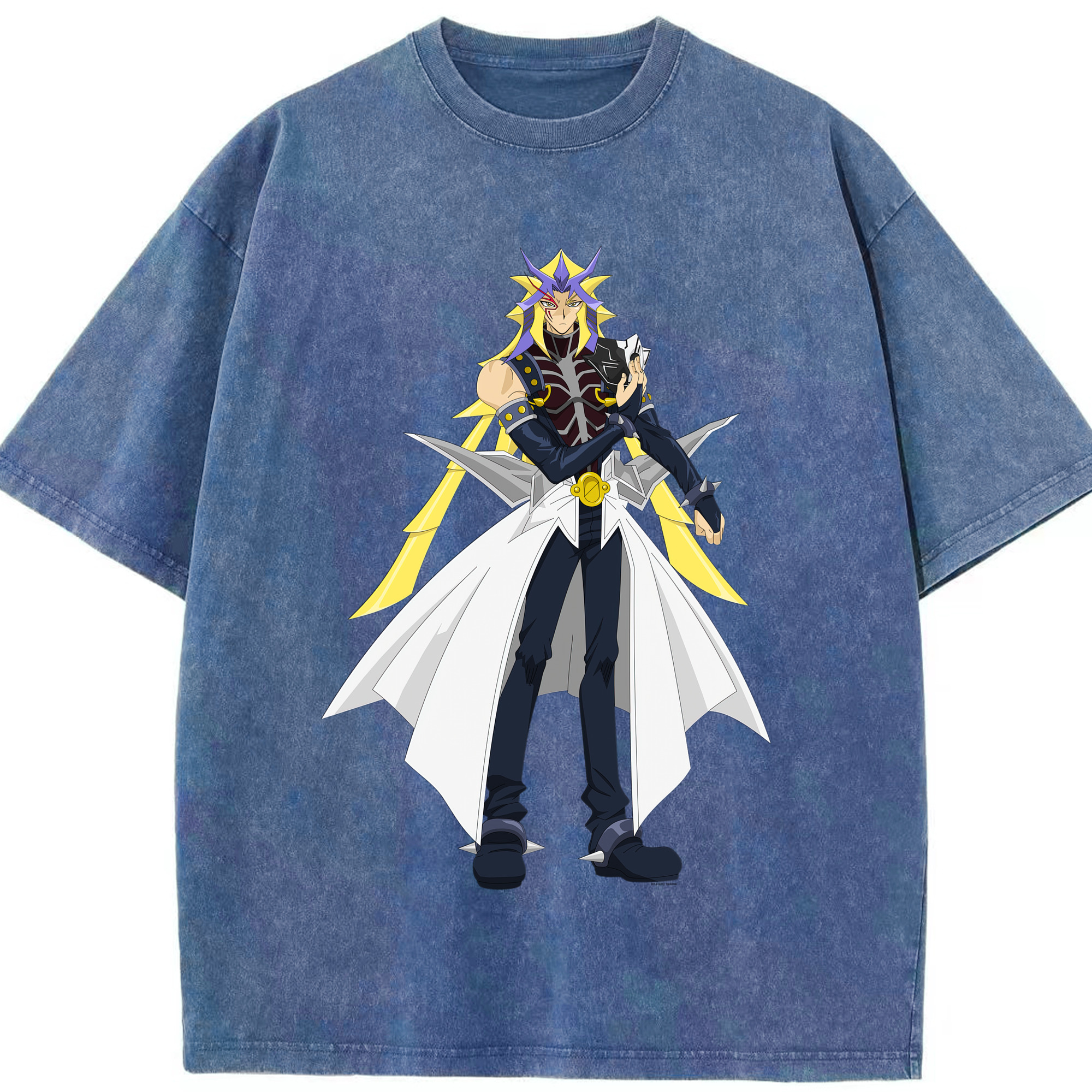 （画像用） 遊☆戯☆王 Yu-Gi-Oh! 綿100% ヴィンテージ風 半袖Tシャツ（フロントプリント）