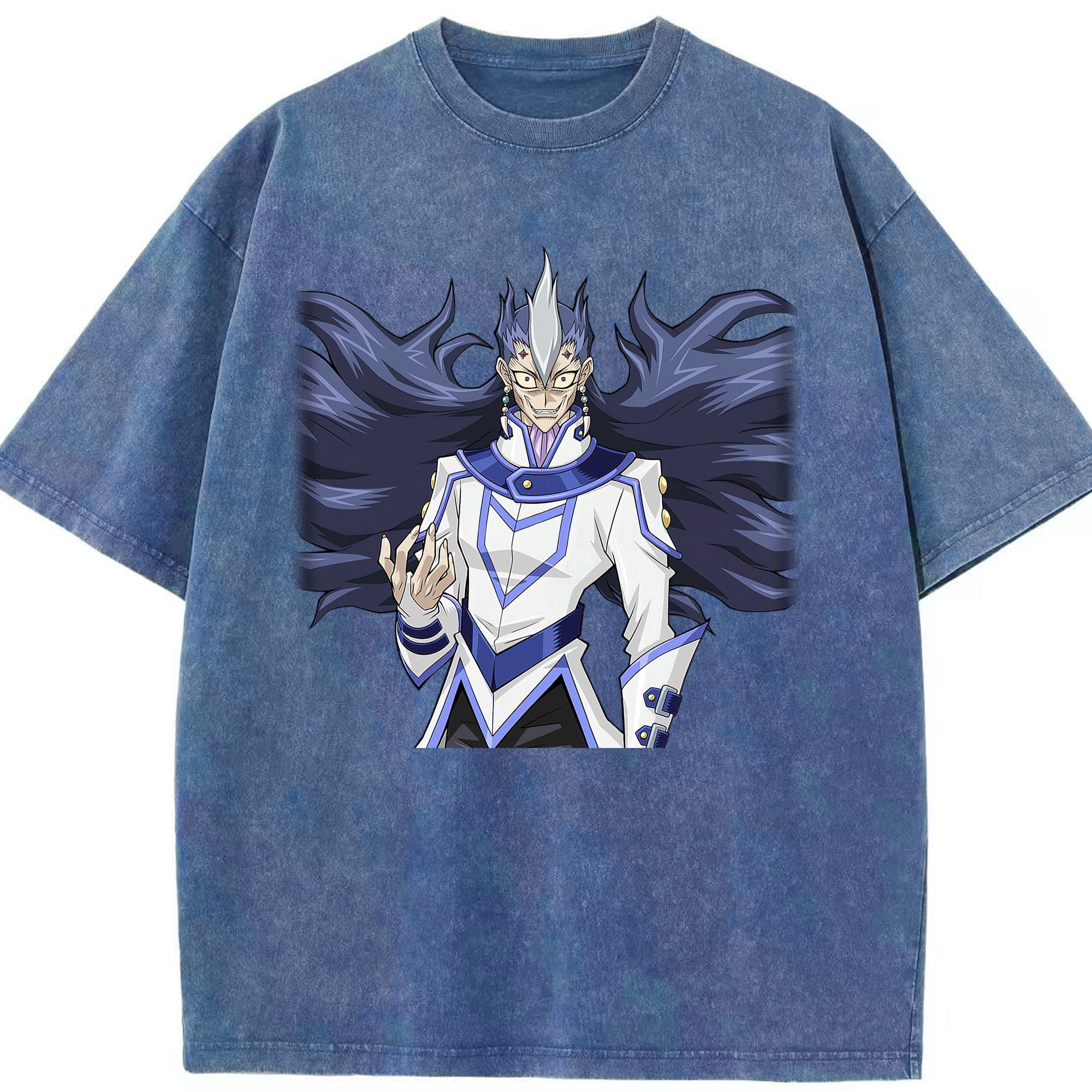 （画像用） 遊☆戯☆王 Yu-Gi-Oh! 綿100% ヴィンテージ風 半袖Tシャツ（フロントプリント）