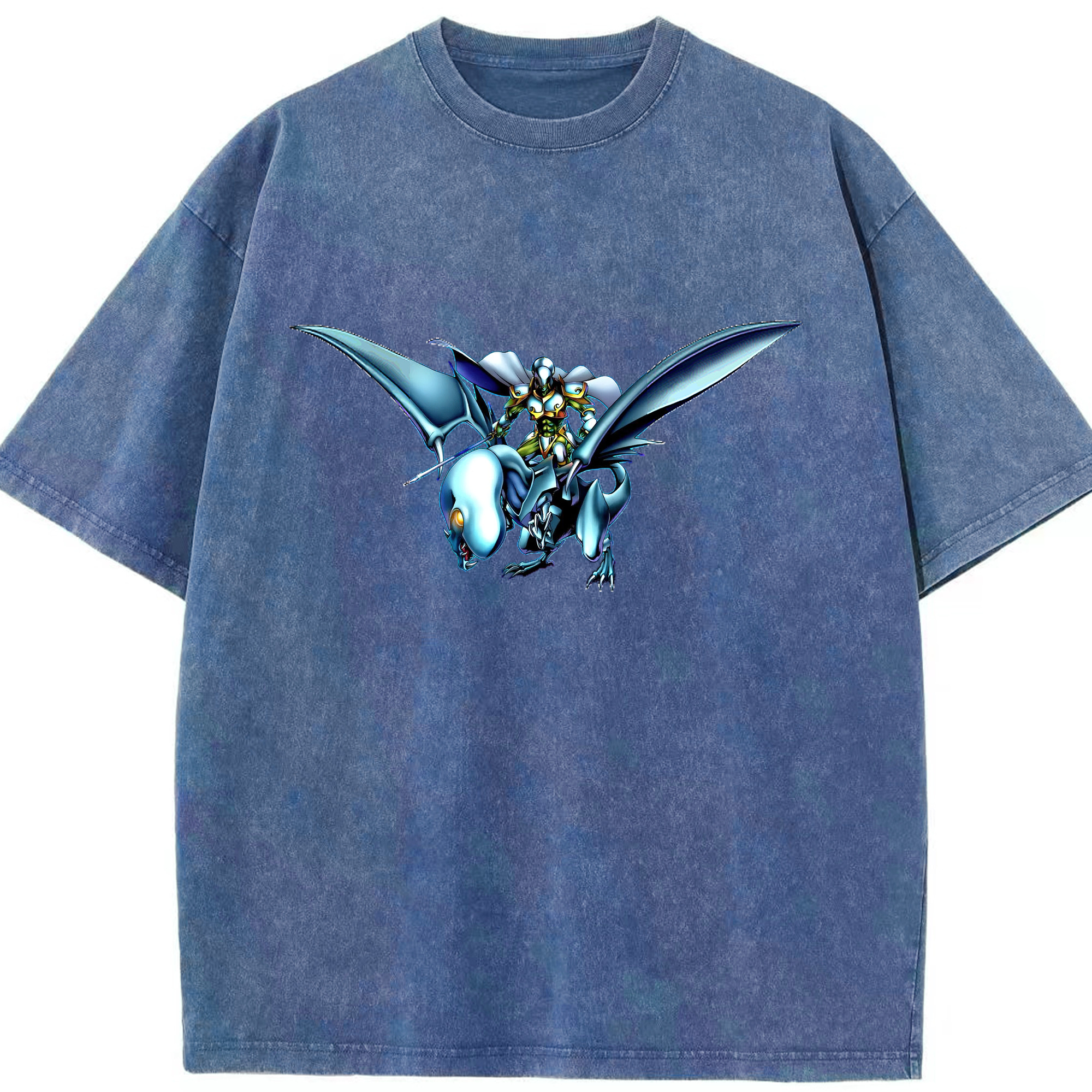 （画像用） 遊☆戯☆王 Yu-Gi-Oh! 綿100% ヴィンテージ風 半袖Tシャツ（フロントプリント）