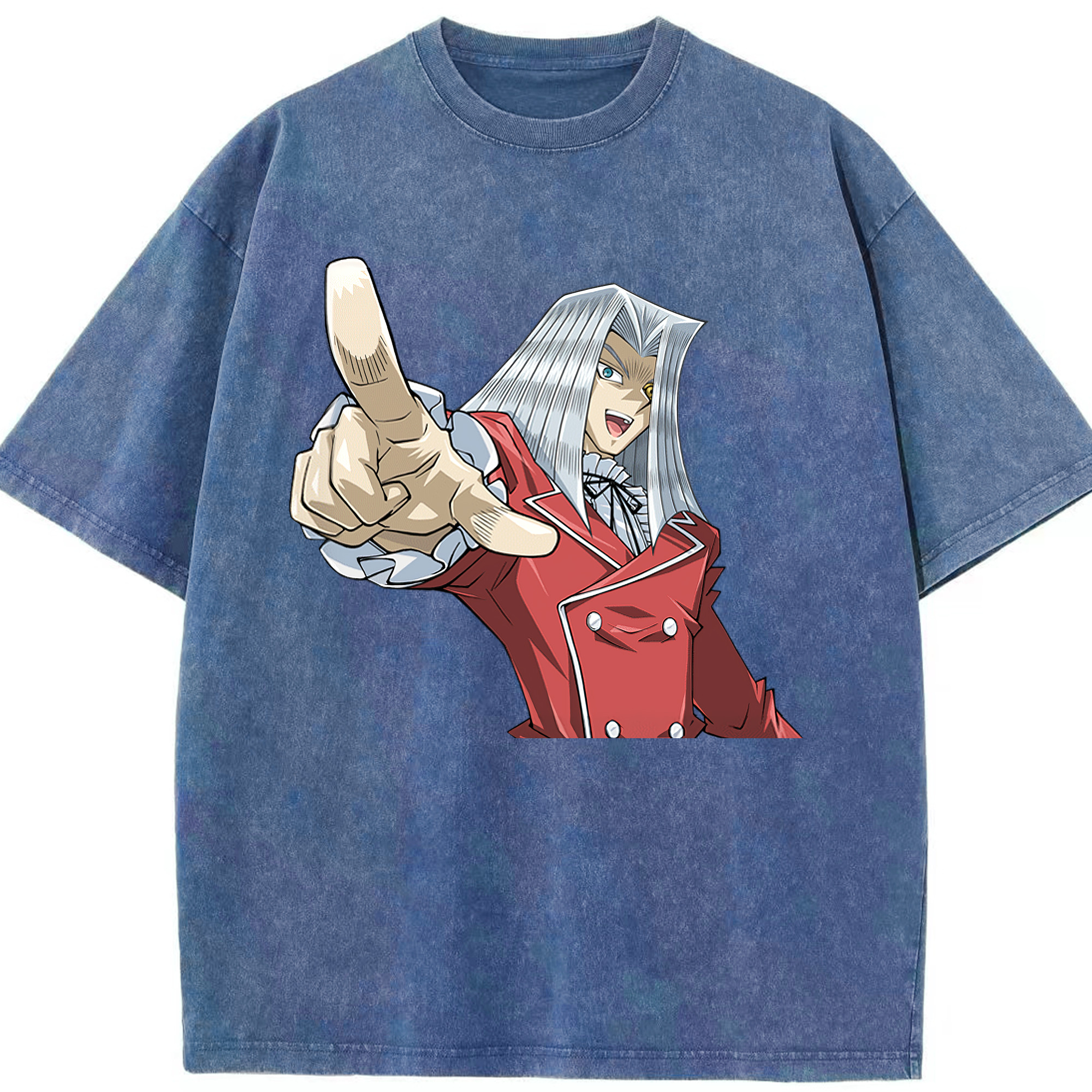 （画像用） 遊☆戯☆王 Yu-Gi-Oh! 綿100% ヴィンテージ風 半袖Tシャツ（フロントプリント）