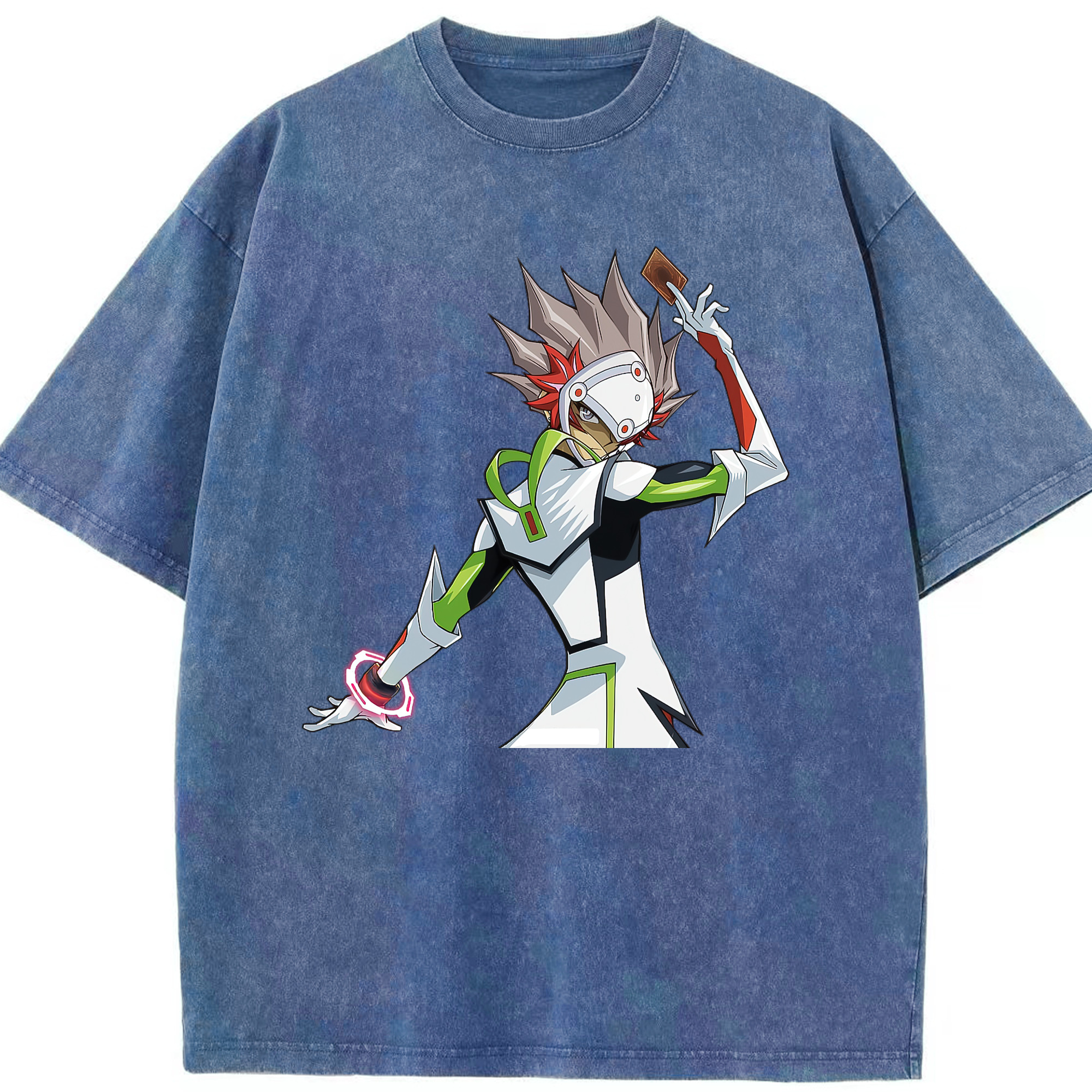 （画像用） 遊☆戯☆王 Yu-Gi-Oh! 綿100% ヴィンテージ風 半袖Tシャツ（フロントプリント）