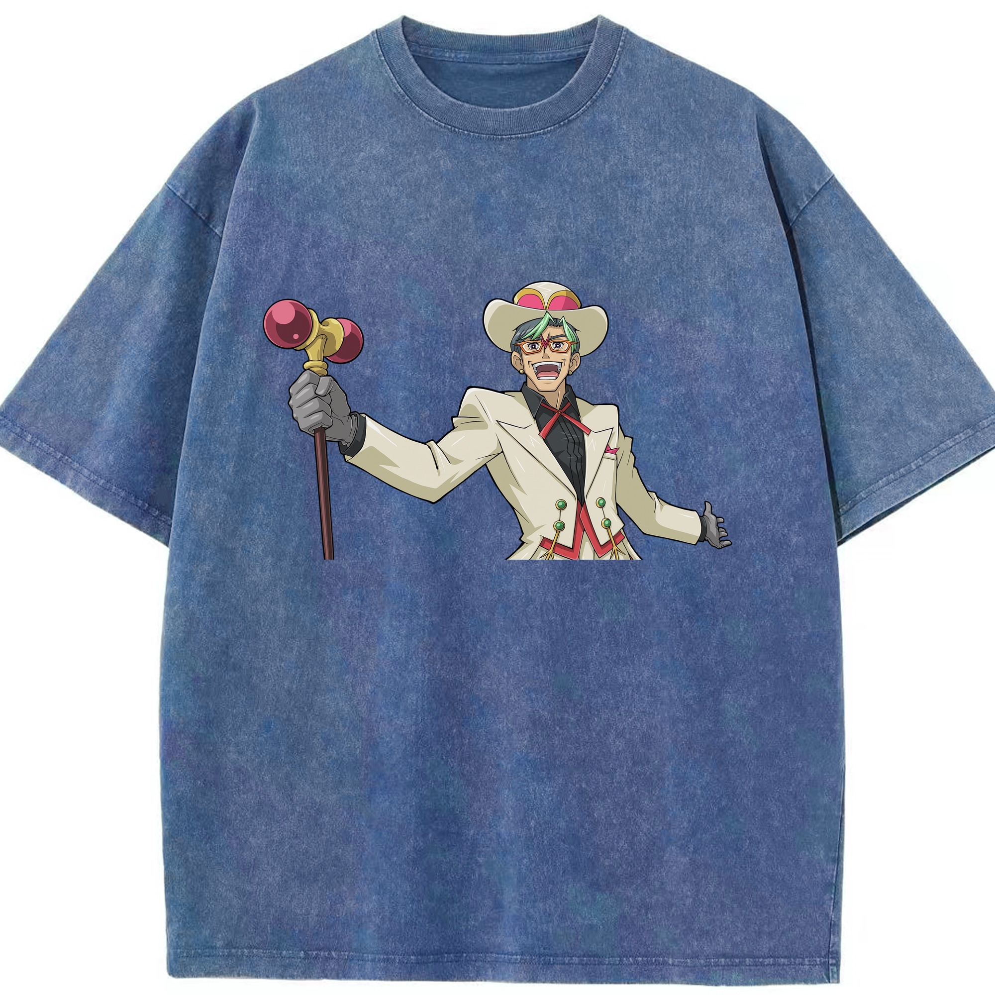 （画像用） 遊☆戯☆王 Yu-Gi-Oh! 綿100% ヴィンテージ風 半袖Tシャツ（フロントプリント）
