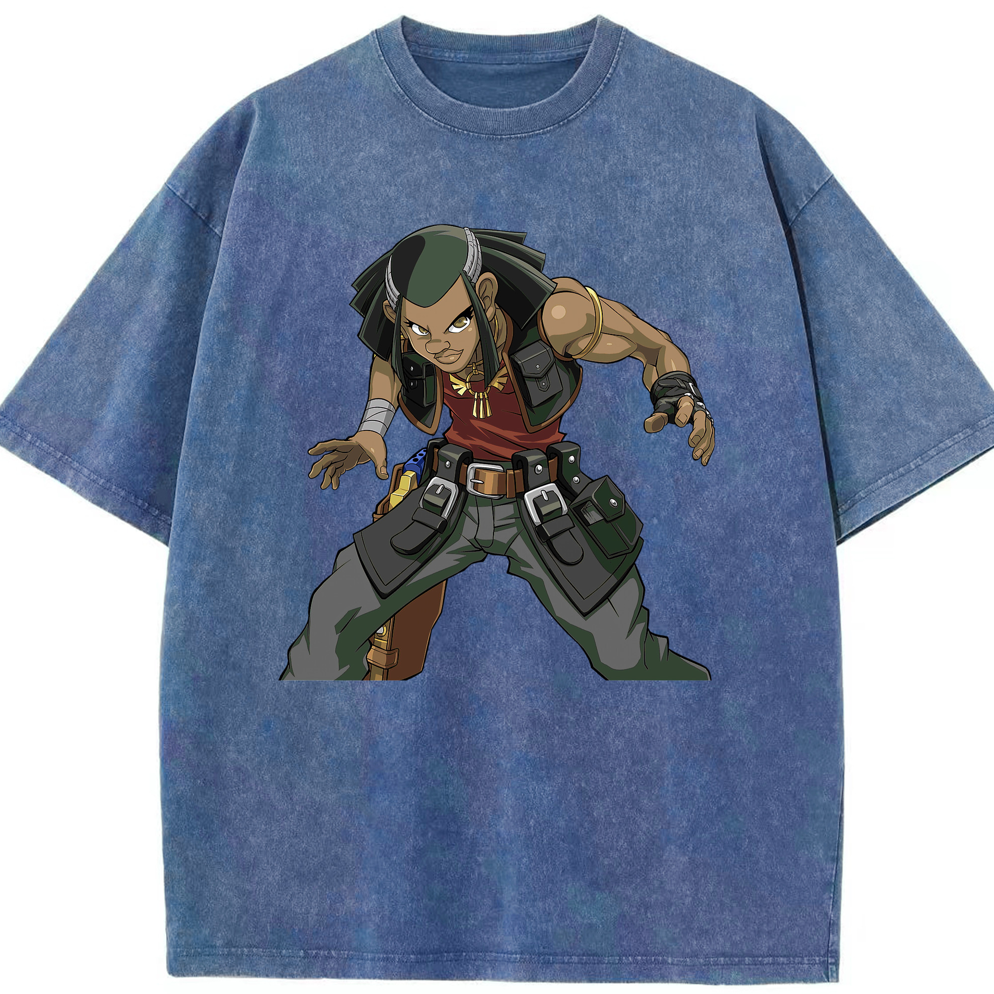 （画像用） 遊☆戯☆王 Yu-Gi-Oh! 綿100% ヴィンテージ風 半袖Tシャツ（フロントプリント）