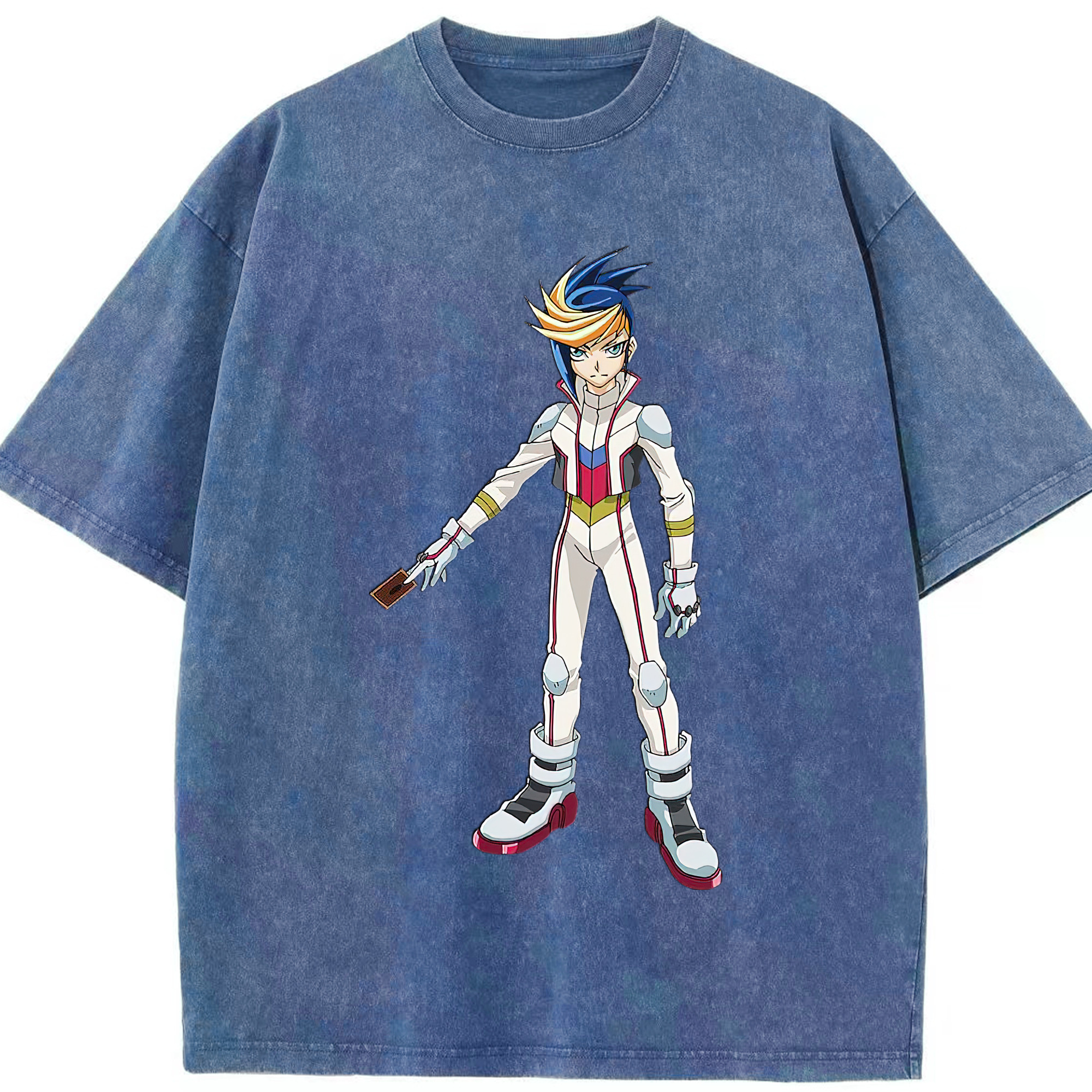 （画像用） 遊☆戯☆王 Yu-Gi-Oh! 綿100% ヴィンテージ風 半袖Tシャツ（フロントプリント）