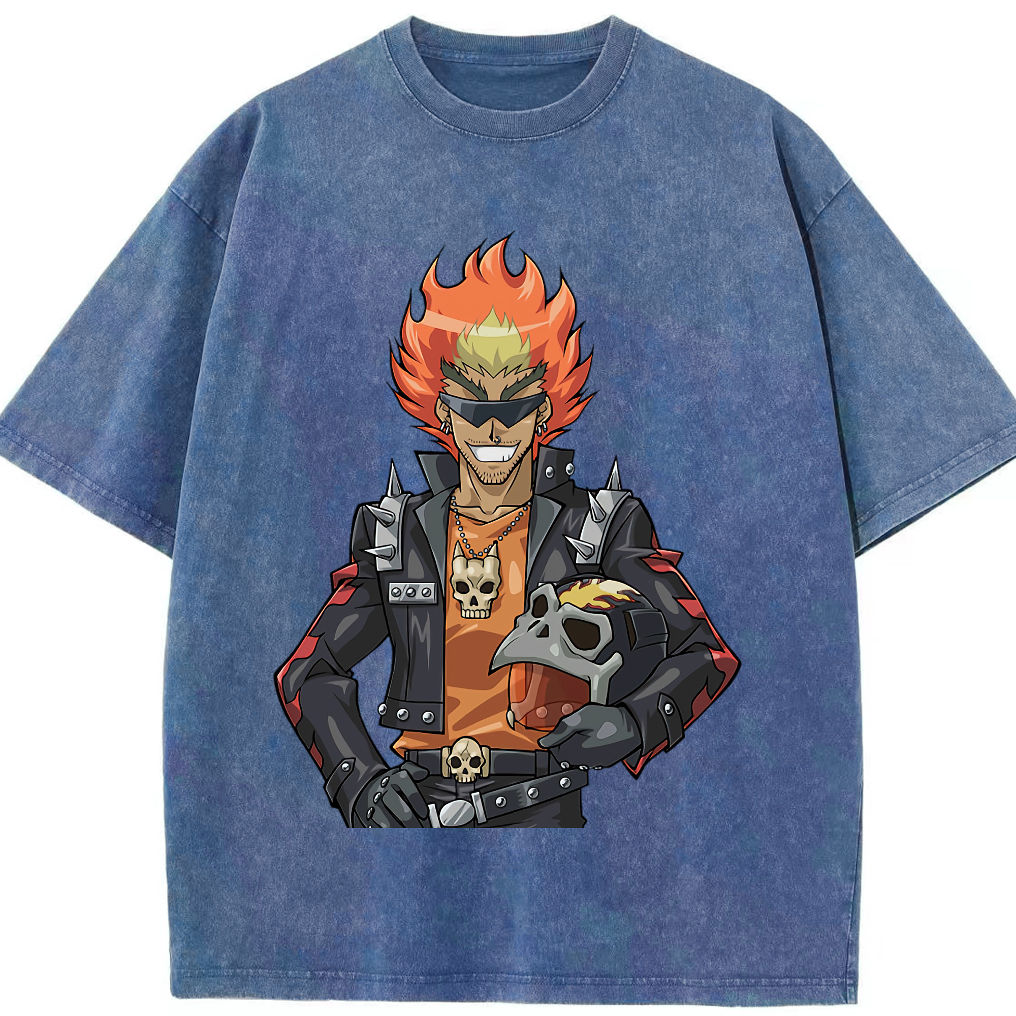 （画像用） 遊☆戯☆王 Yu-Gi-Oh! 綿100% ヴィンテージ風 半袖Tシャツ（フロントプリント）