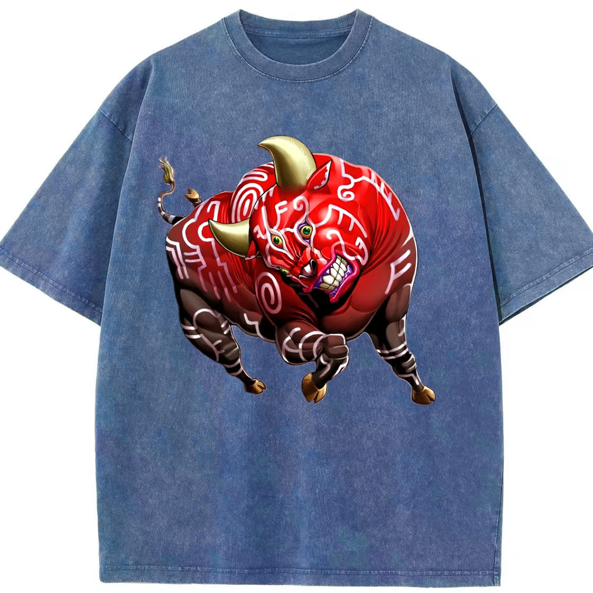 （画像用） 遊☆戯☆王 Yu-Gi-Oh! 綿100% ヴィンテージ風 半袖Tシャツ（フロントプリント）